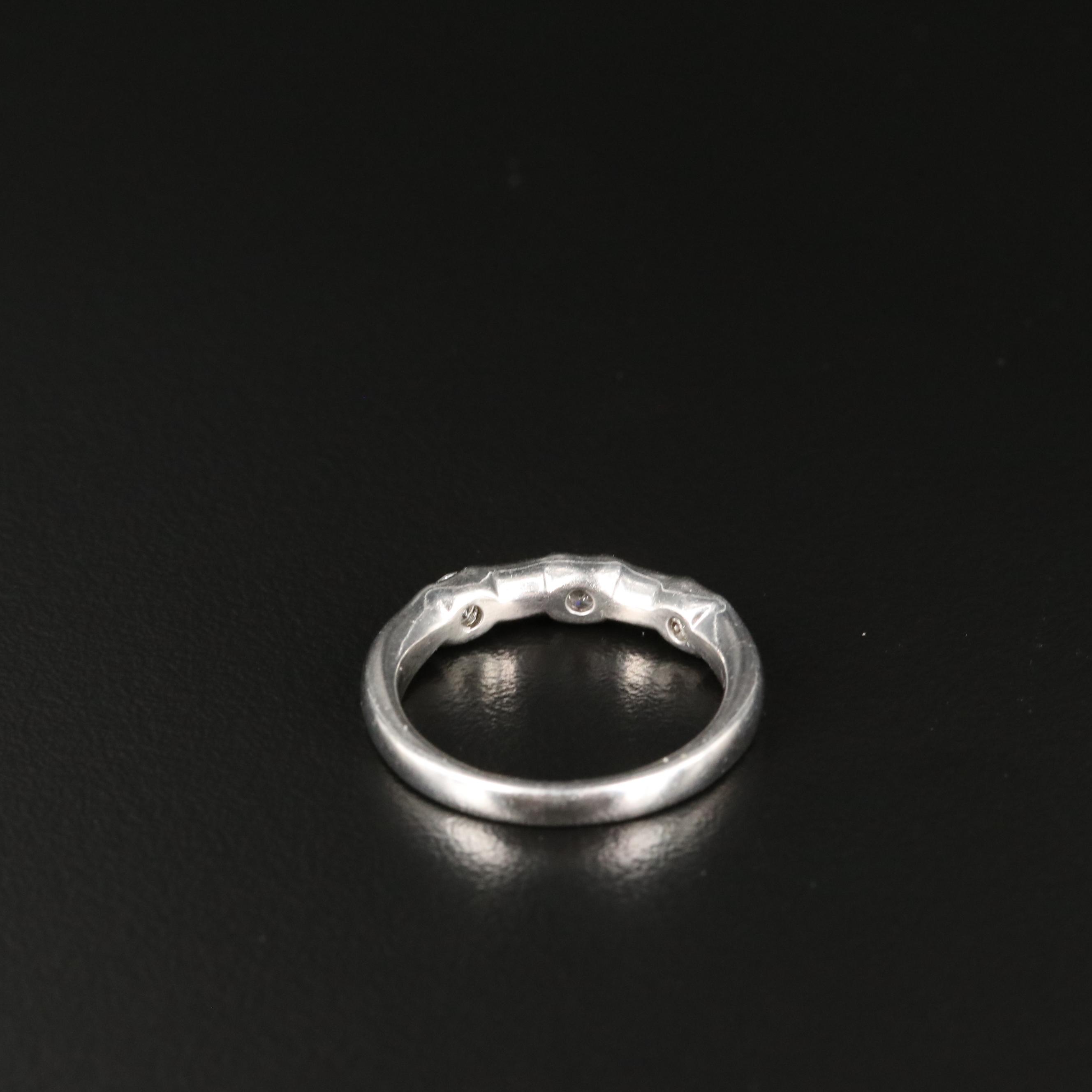 Platinum 0.45 CTW Diamond Band