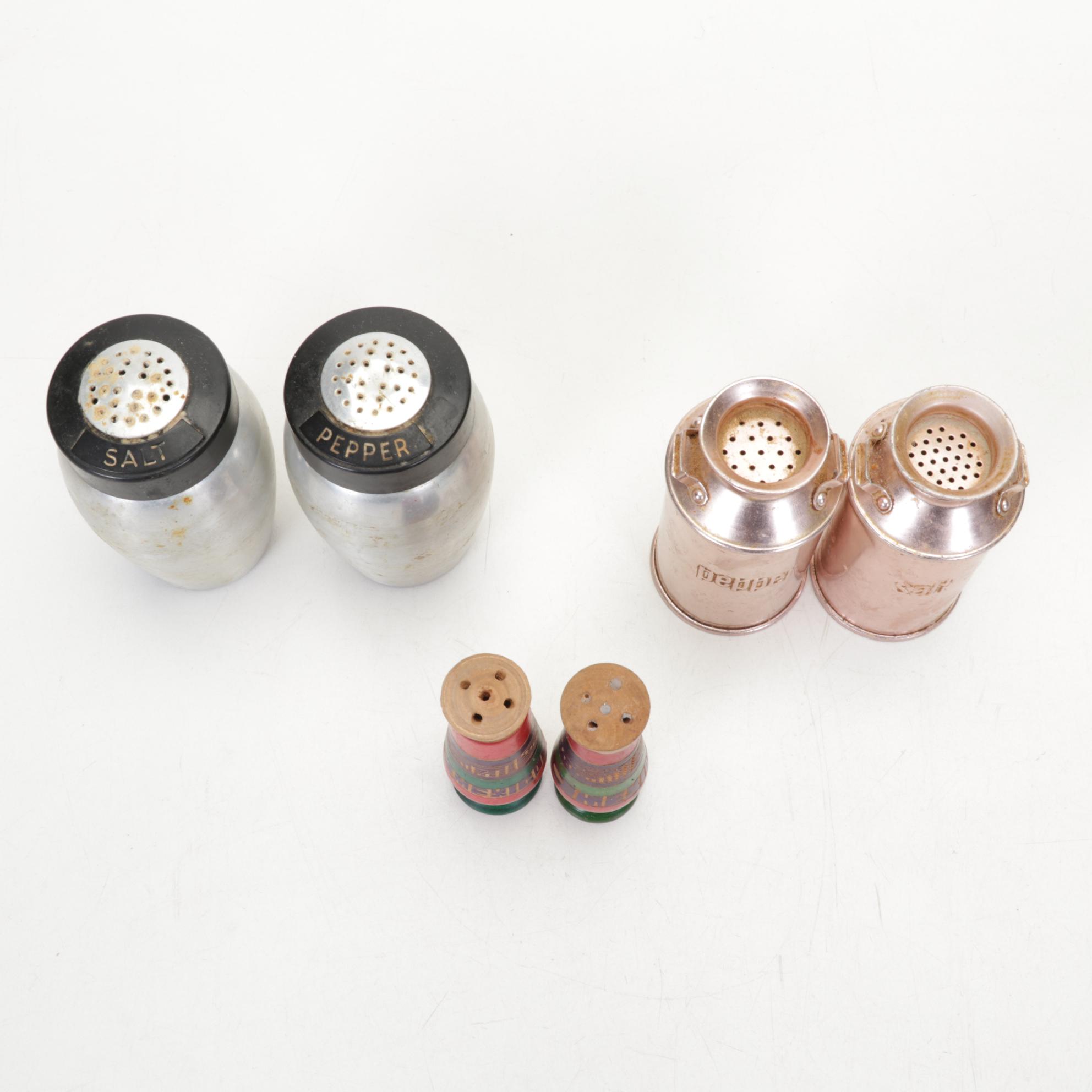 Novelty with Other Salt and Pepper Shakers and Tableware, 20th Century