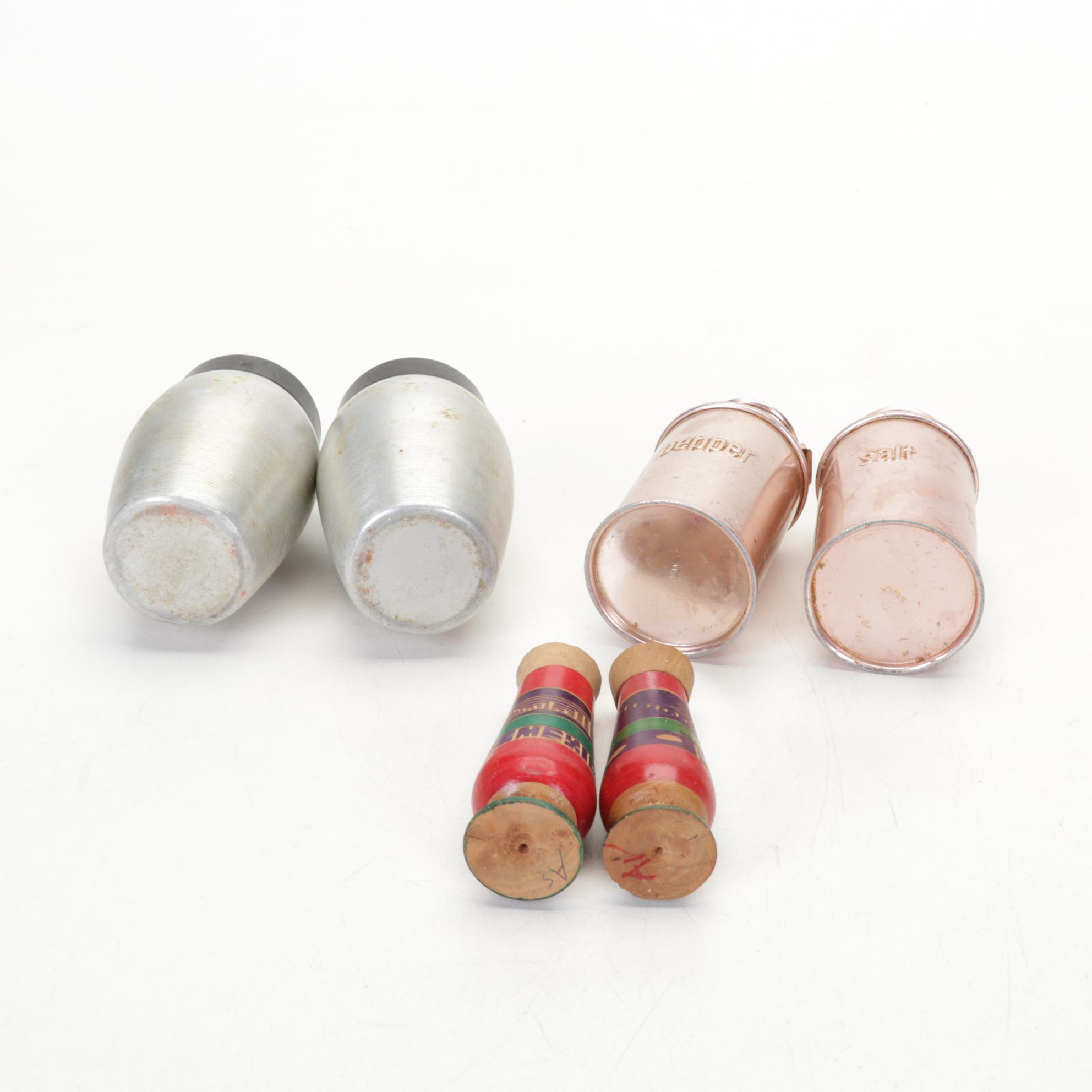 Novelty with Other Salt and Pepper Shakers and Tableware, 20th Century