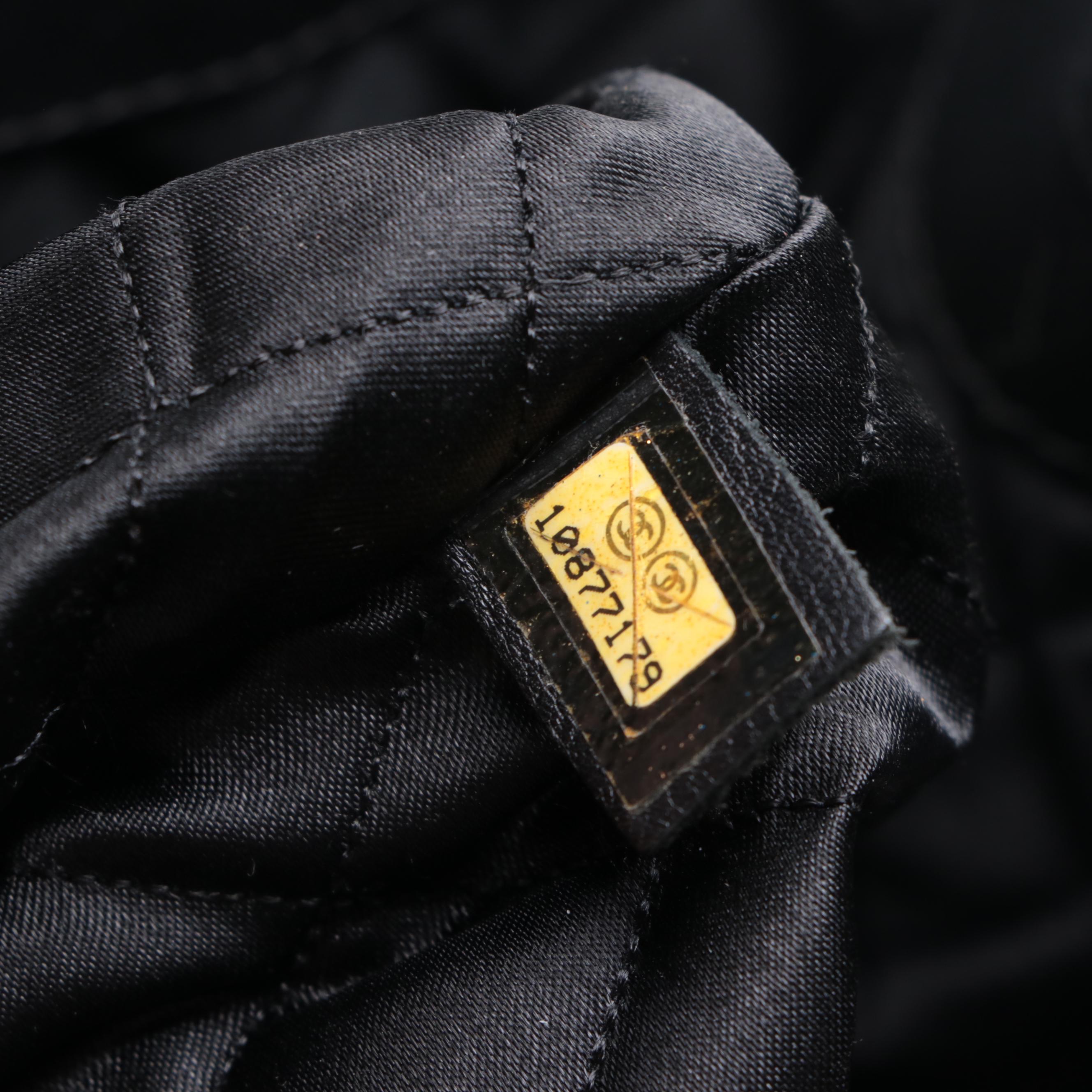 Chanel Tall Tote Bag with Interlocking CC Hardware in Calfskin Leather