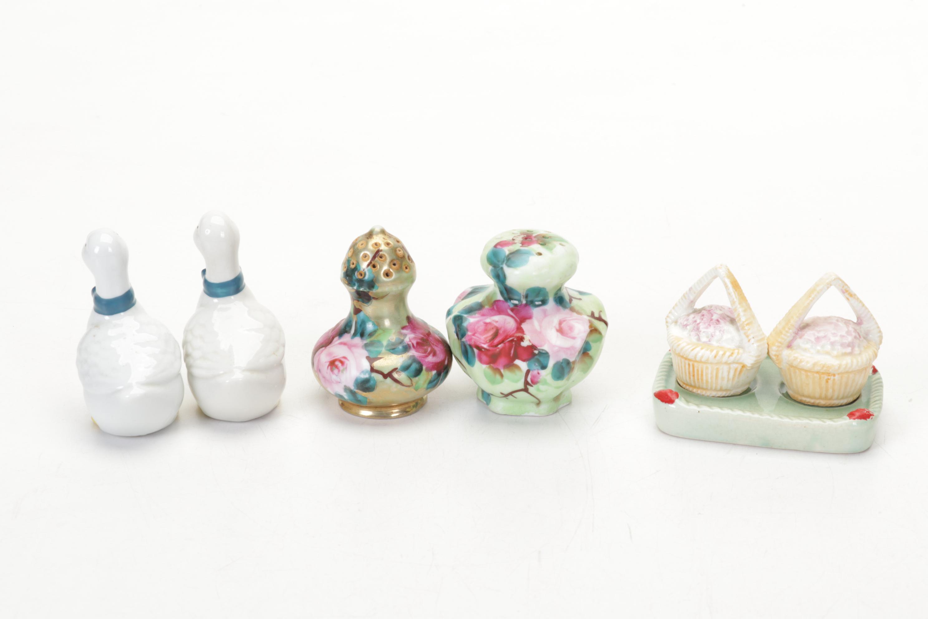 Novelty with Other Salt and Pepper Shakers and Tableware, 20th Century