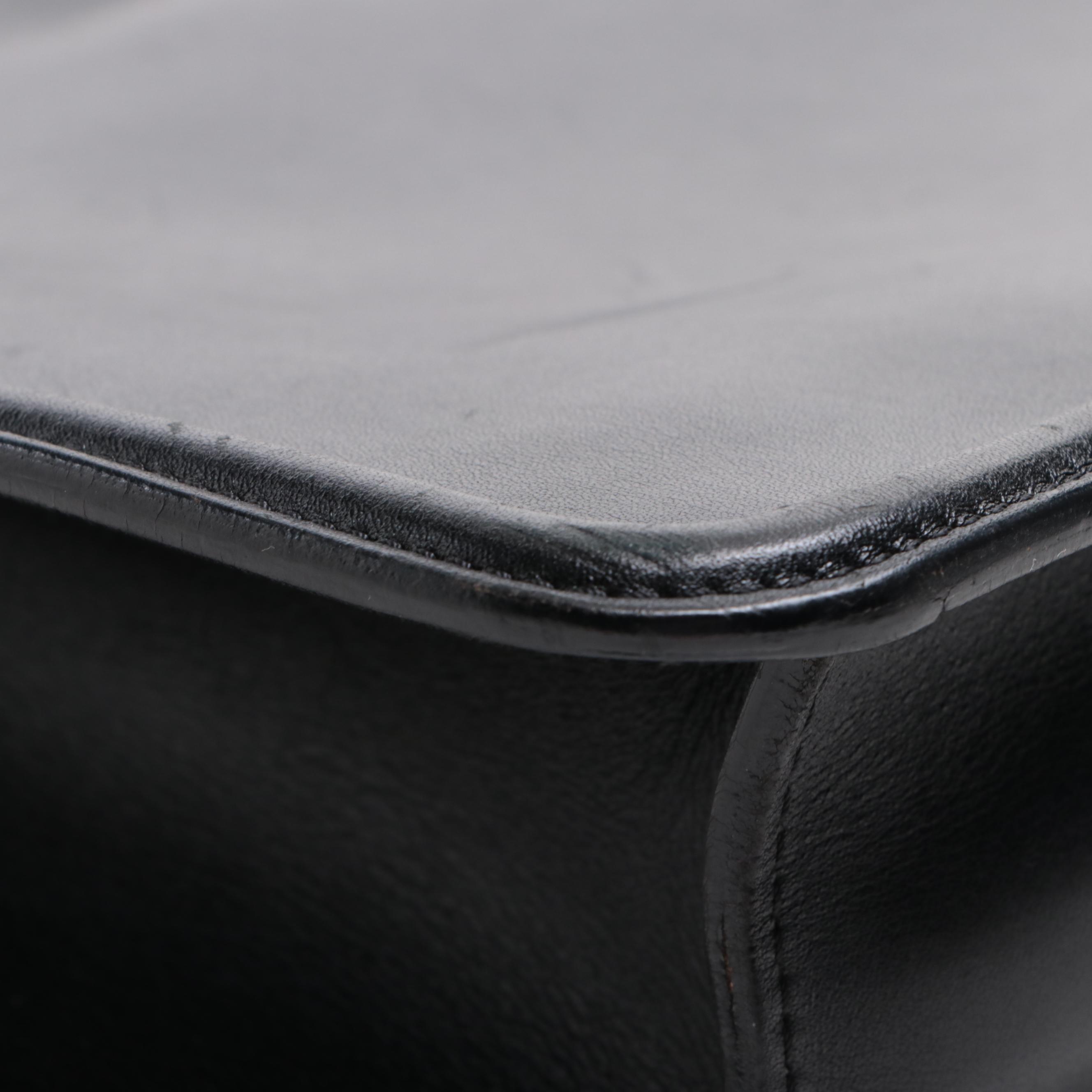 Chanel Tall Tote Bag with Interlocking CC Hardware in Calfskin Leather