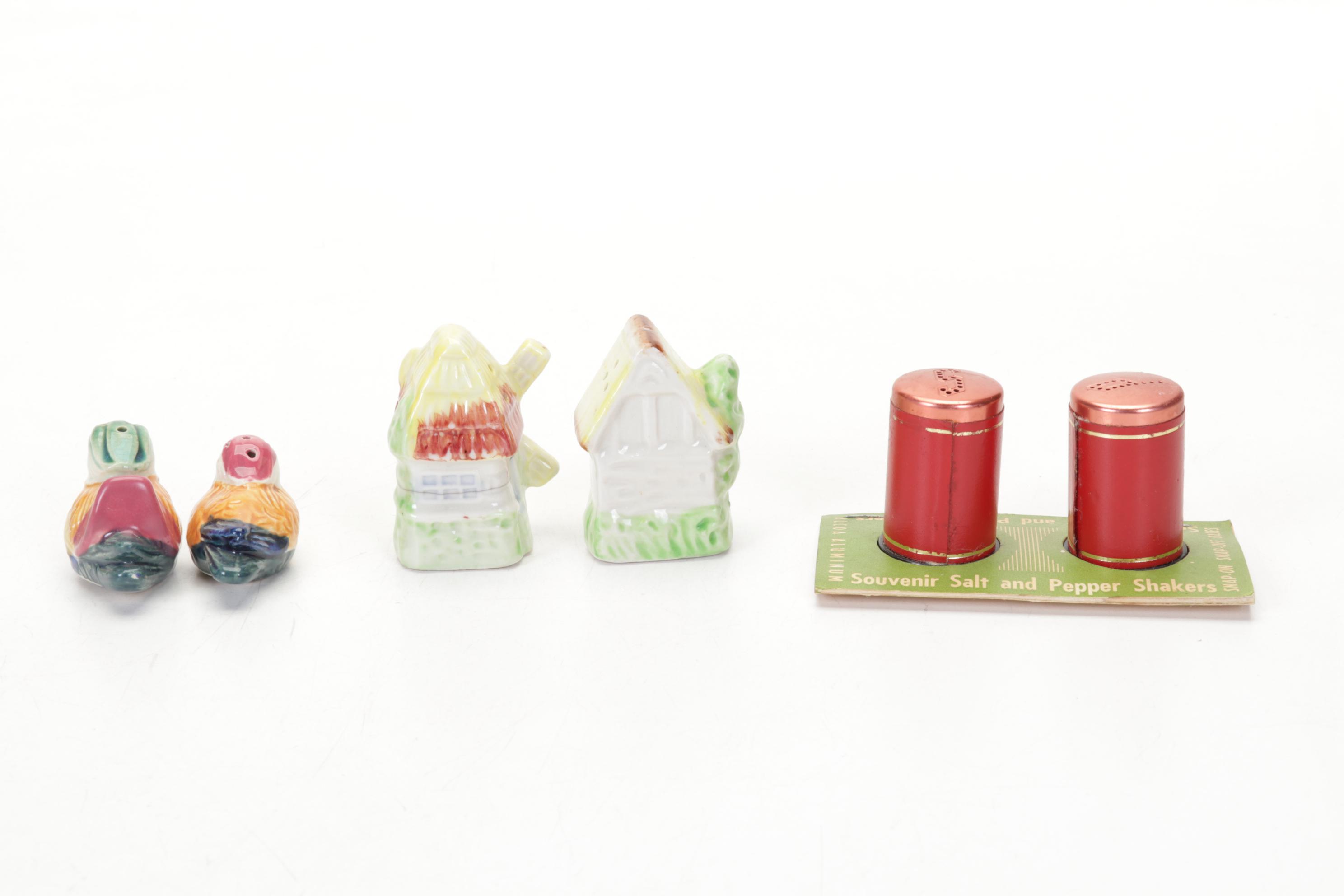 Novelty with Other Salt and Pepper Shakers and Tableware, 20th Century
