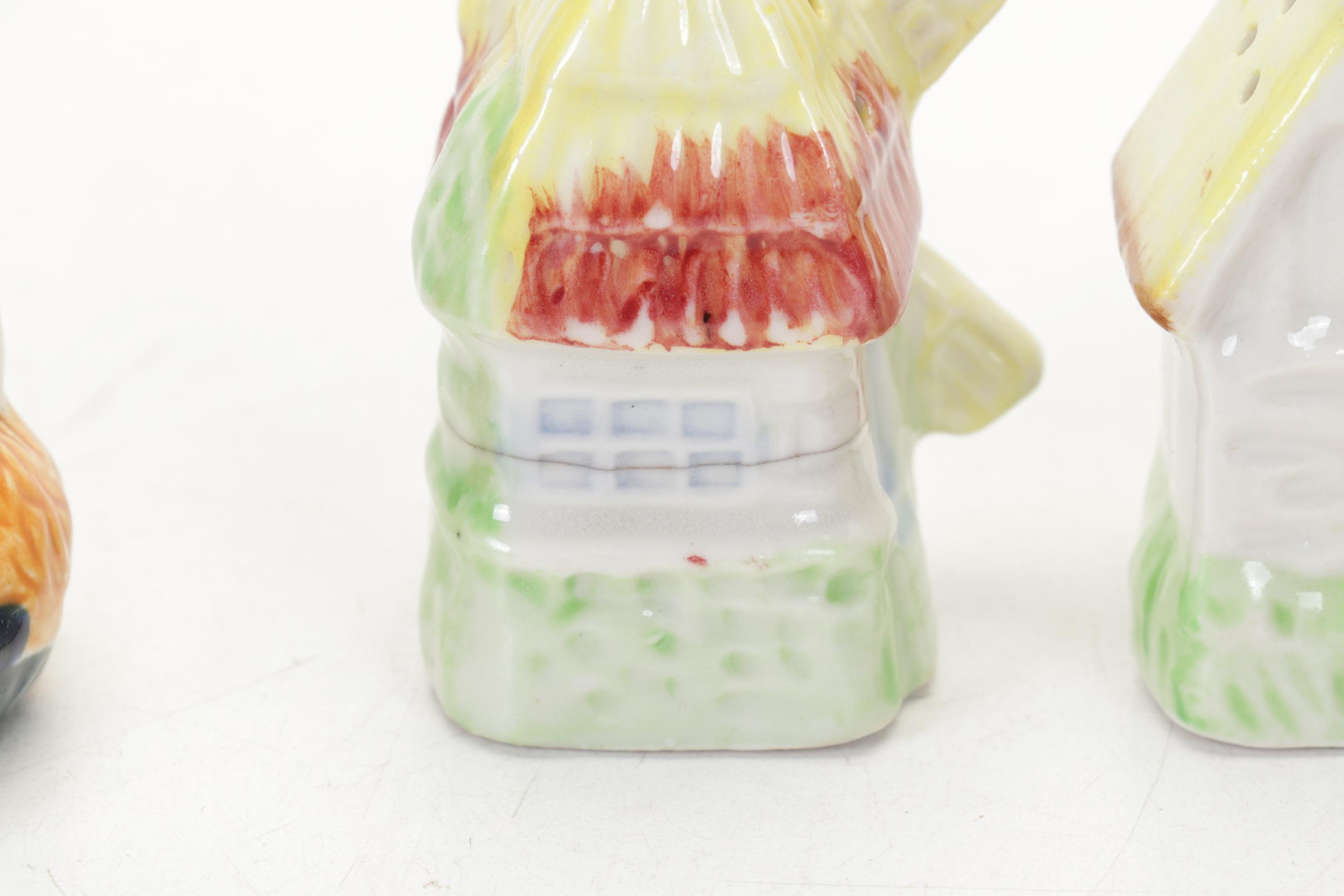 Novelty with Other Salt and Pepper Shakers and Tableware, 20th Century