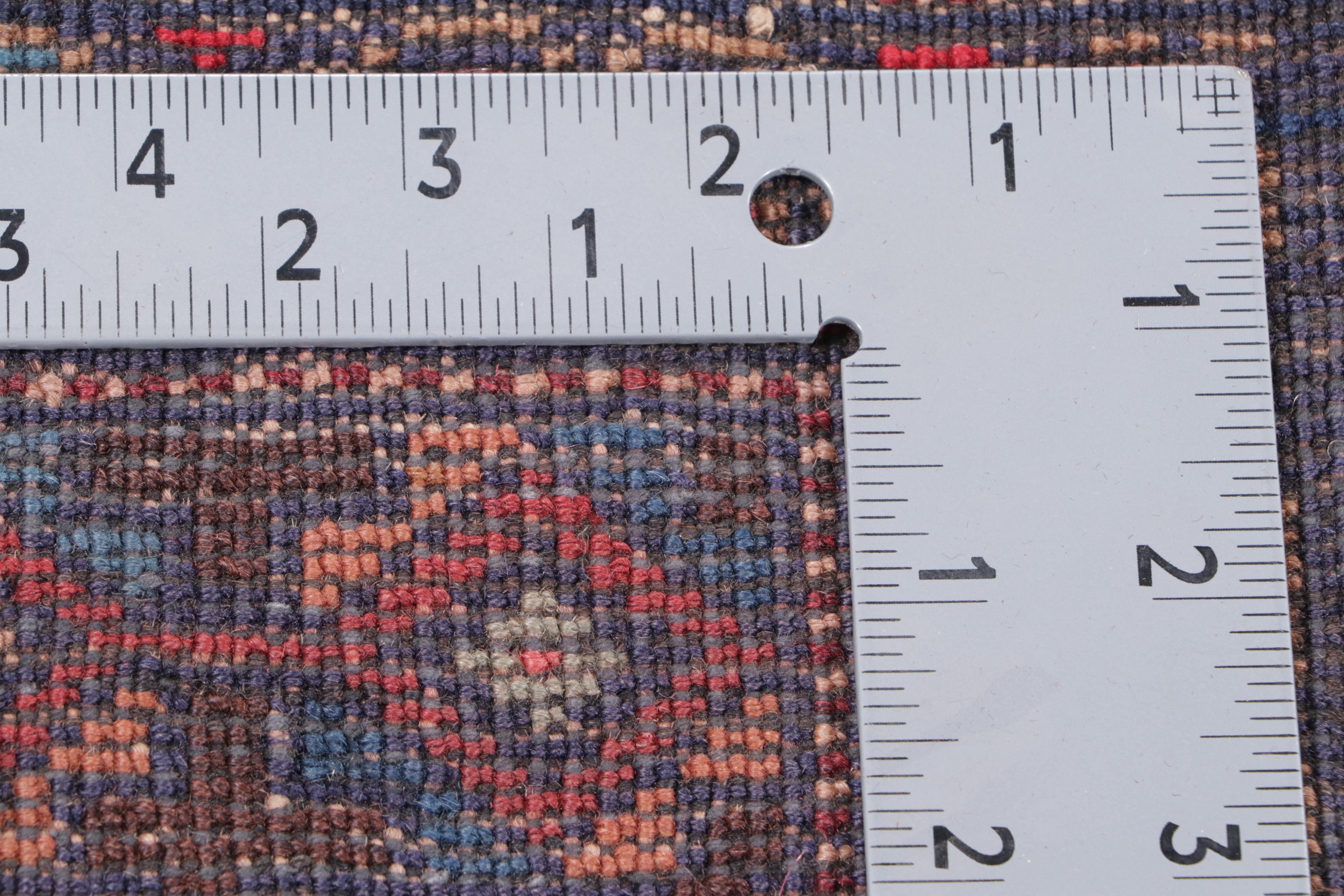 3'1 x 4'10 Hand-Knotted Afghan Turkmen Accent Rug