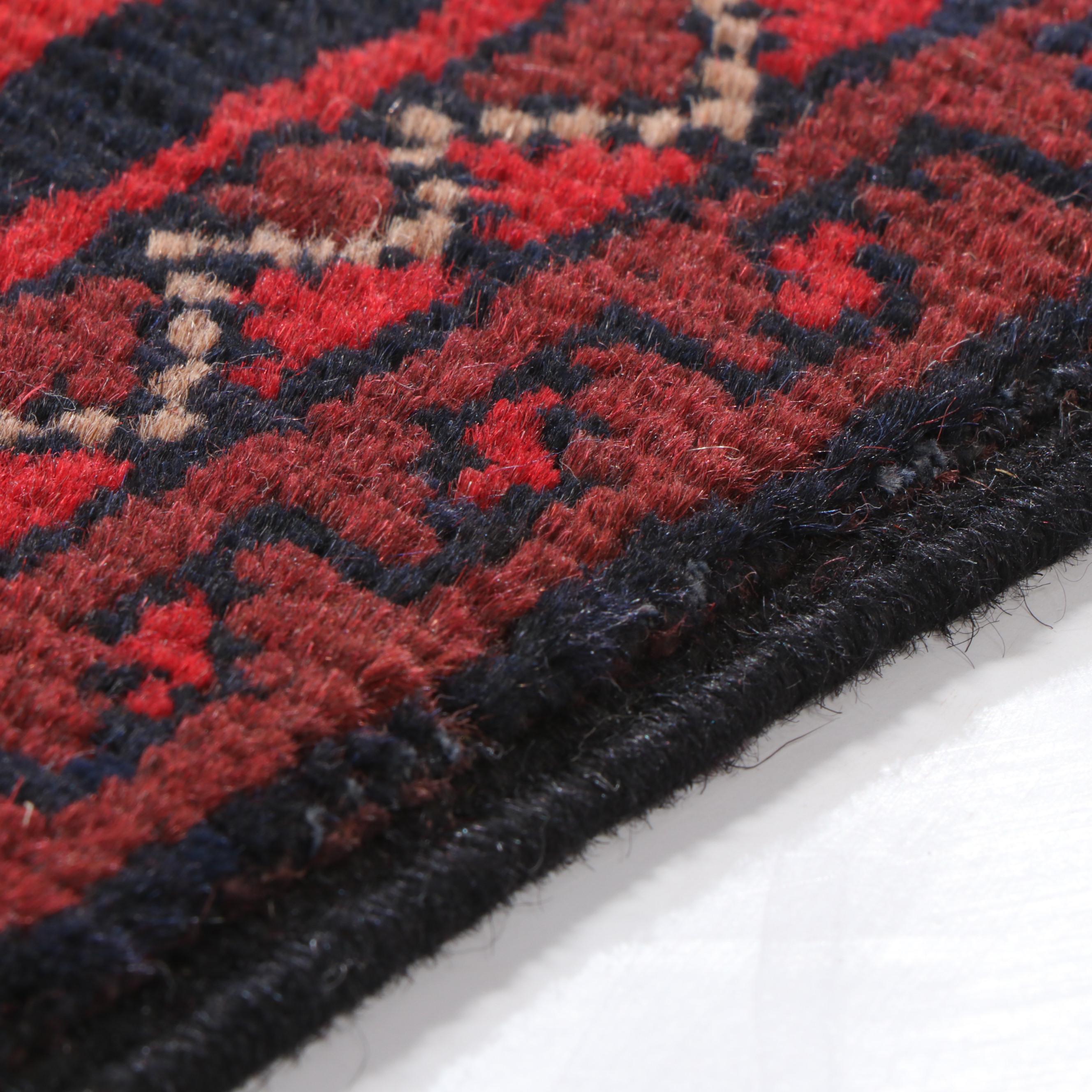 1'8 x 5' Hand-Knotted Afghan Kunduz Accent Rug