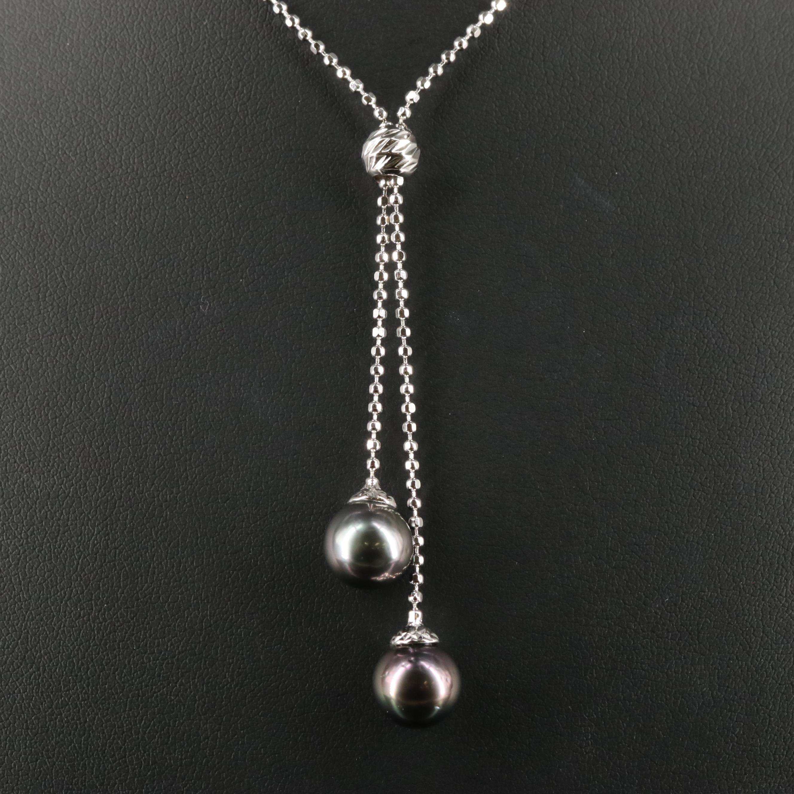Sterling Pearl Négligée Necklace