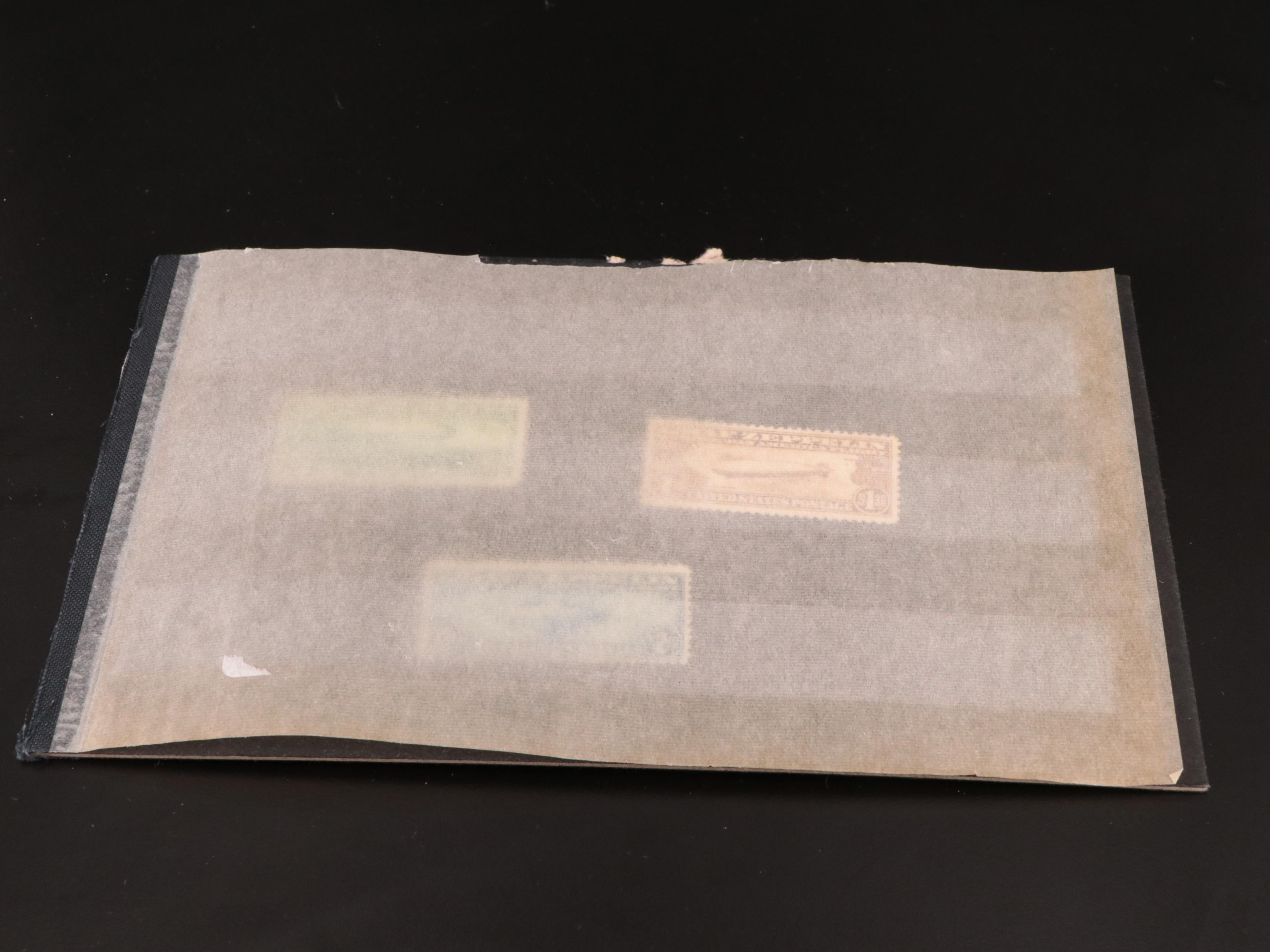 Three 1930 Graf Zeppelin MNH Postage Stamps