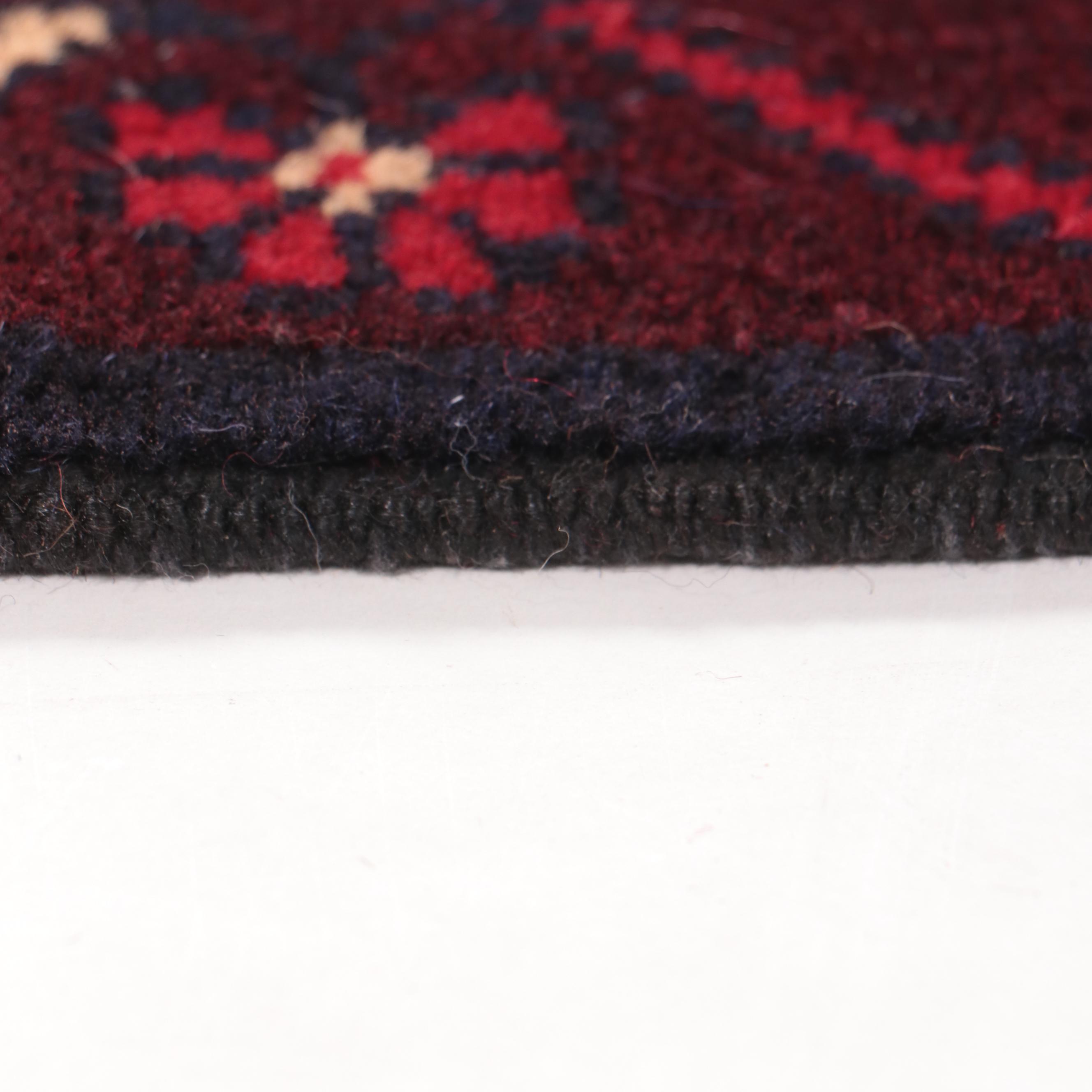 3' x 4'11 Hand-Knotted Afghan Taimani Accent Rug