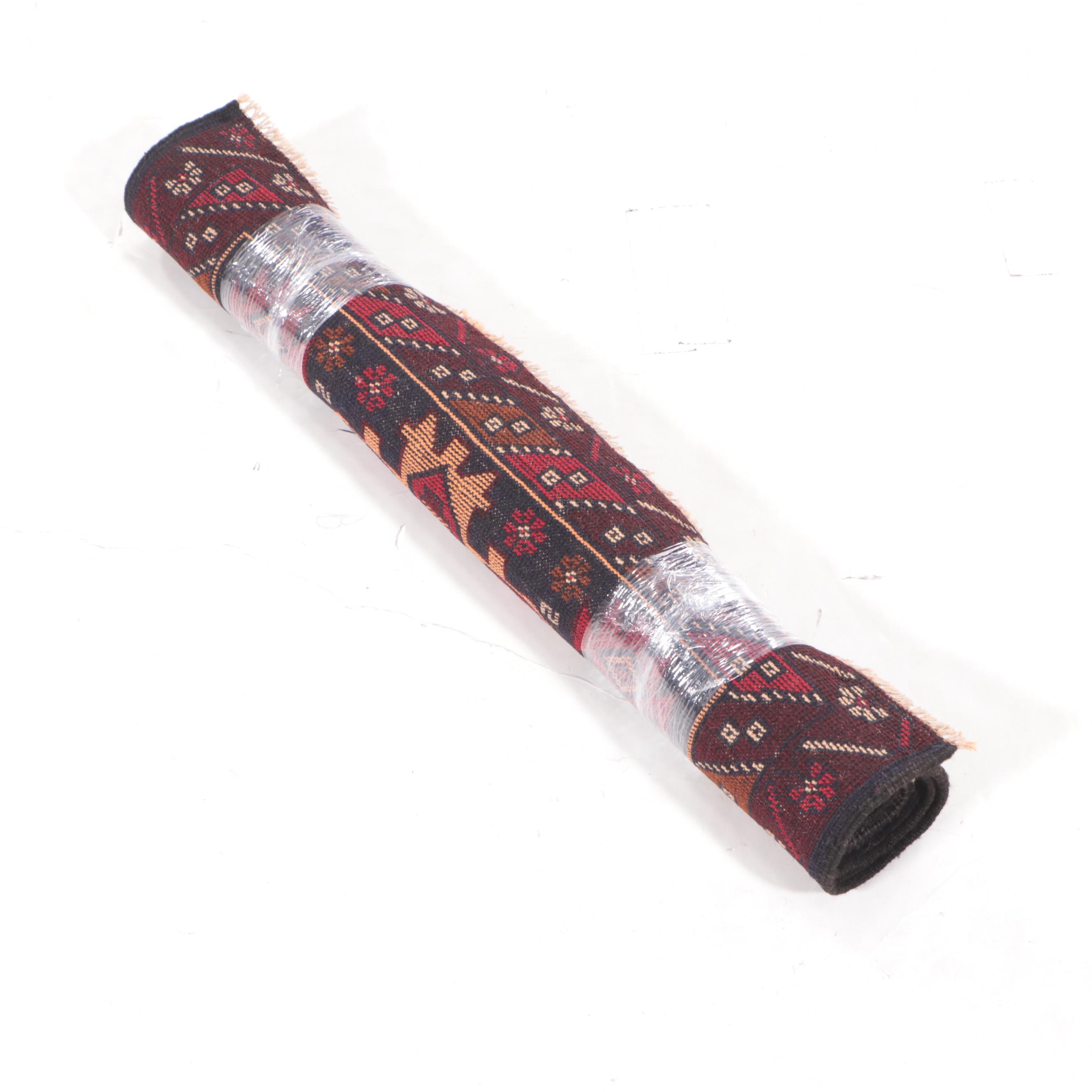 3' x 4'11 Hand-Knotted Afghan Taimani Accent Rug