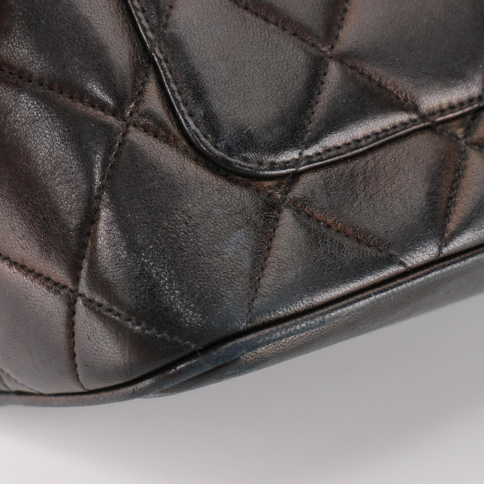 Chanel Medallion Quilted Leather Tote