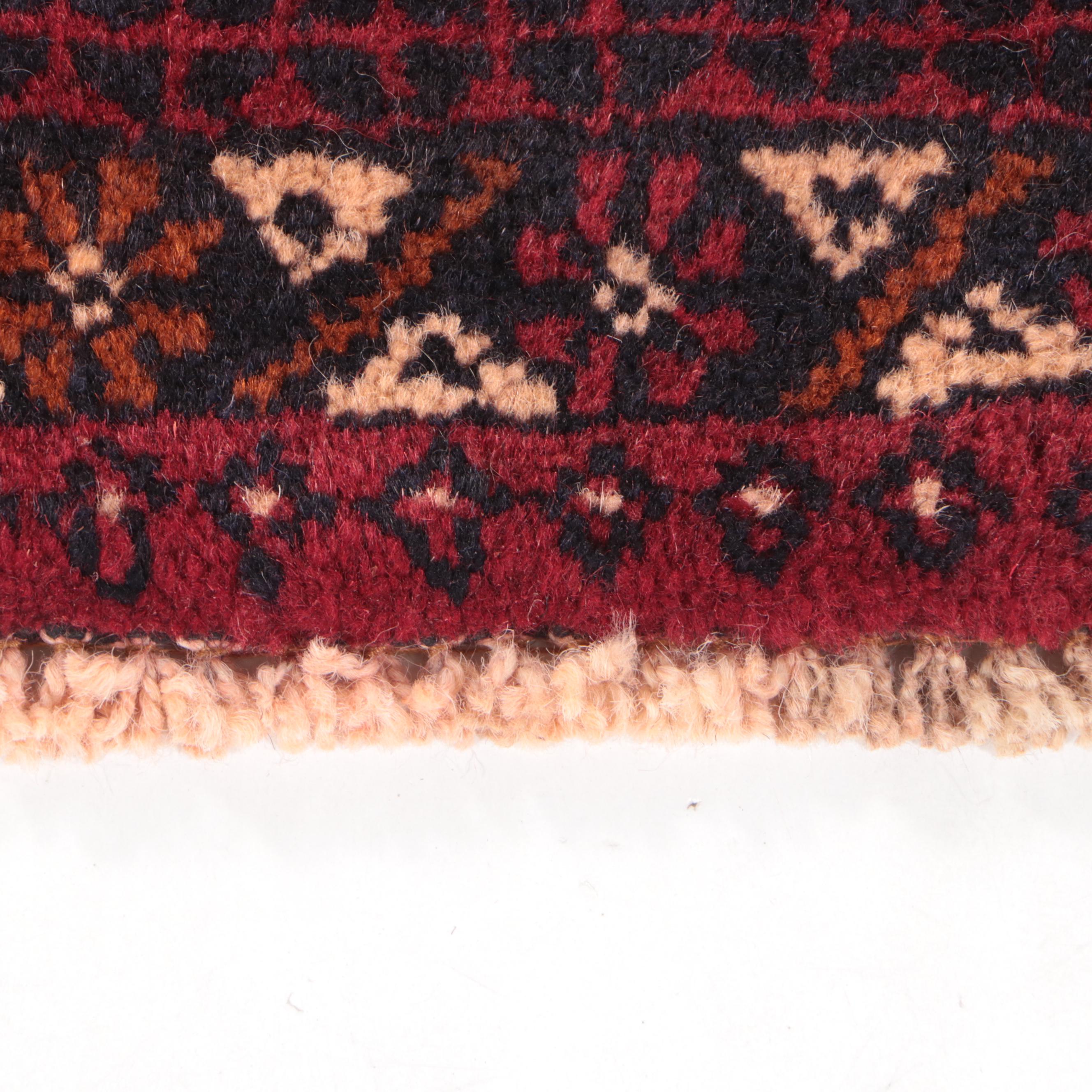 2'8 x 4'8 Hand-Knotted Afghan Taimani Accent Rug