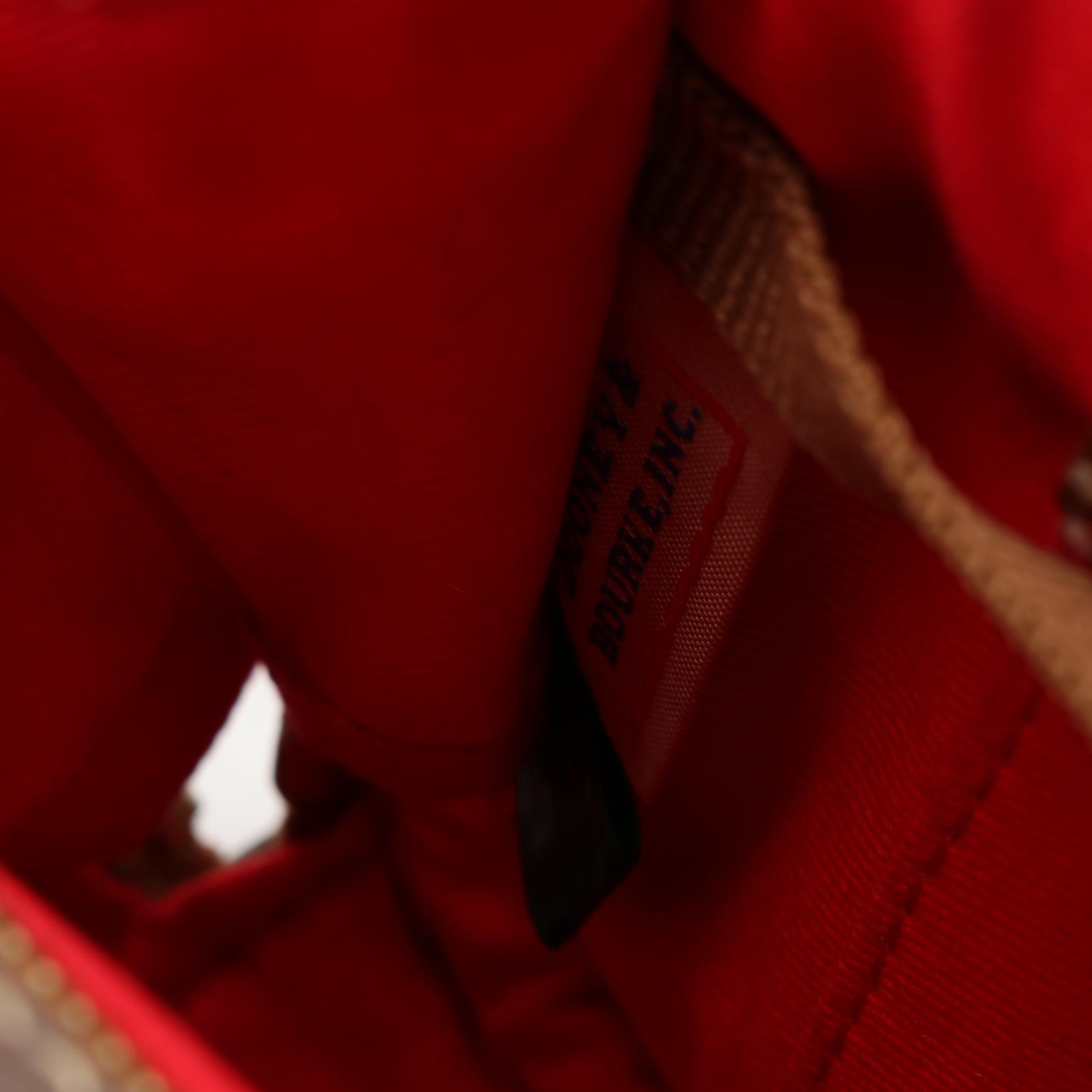Dooney & Bourke Gray Crossbody, Burgundy Tote, & Orange Shoulder Bag in Leather