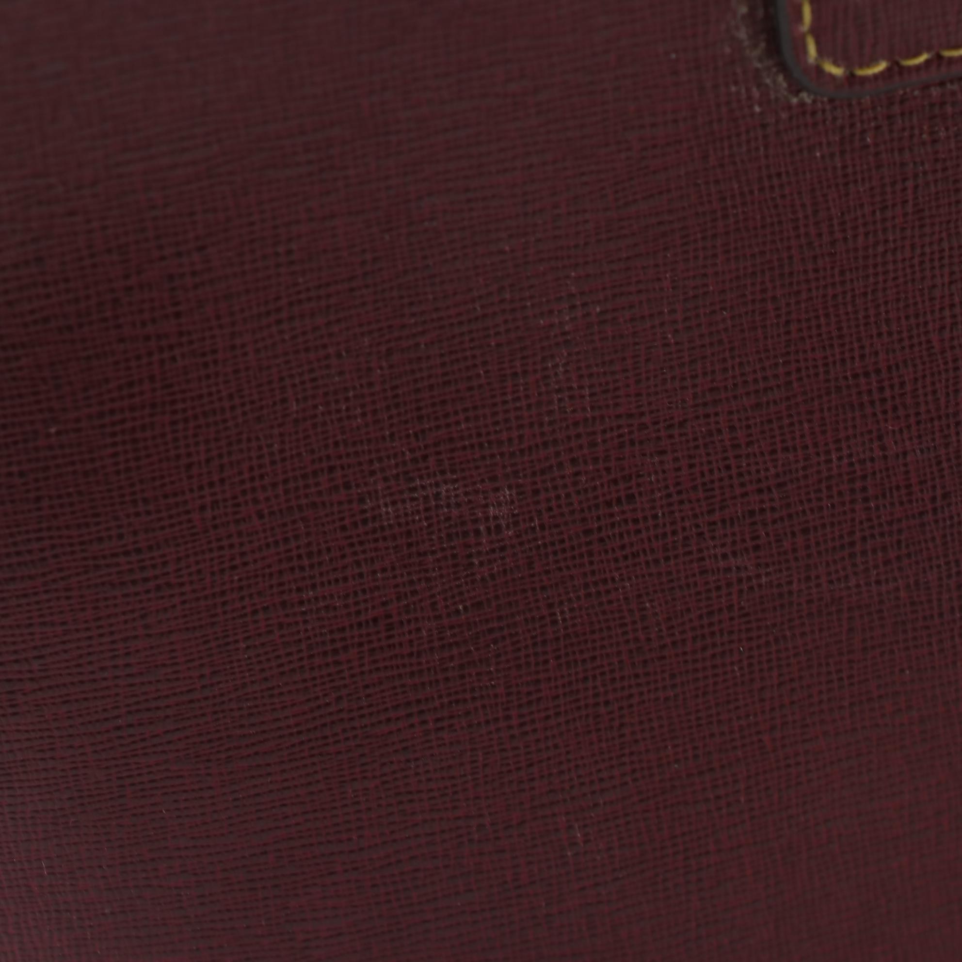 Dooney & Bourke Gray Crossbody, Burgundy Tote, & Orange Shoulder Bag in Leather