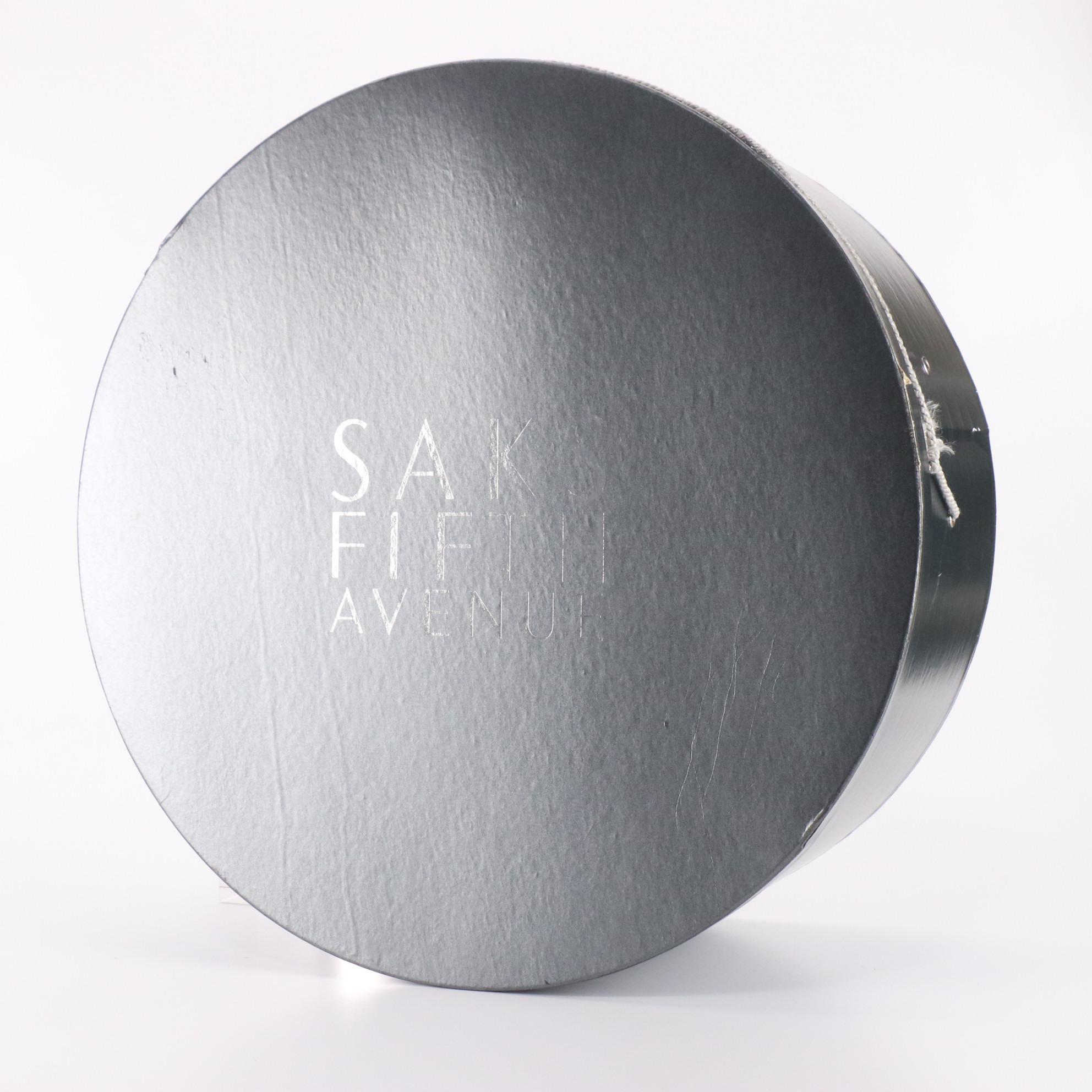 Eric Javits and Carina Gatto Black/White Wide Brim Hats with Box