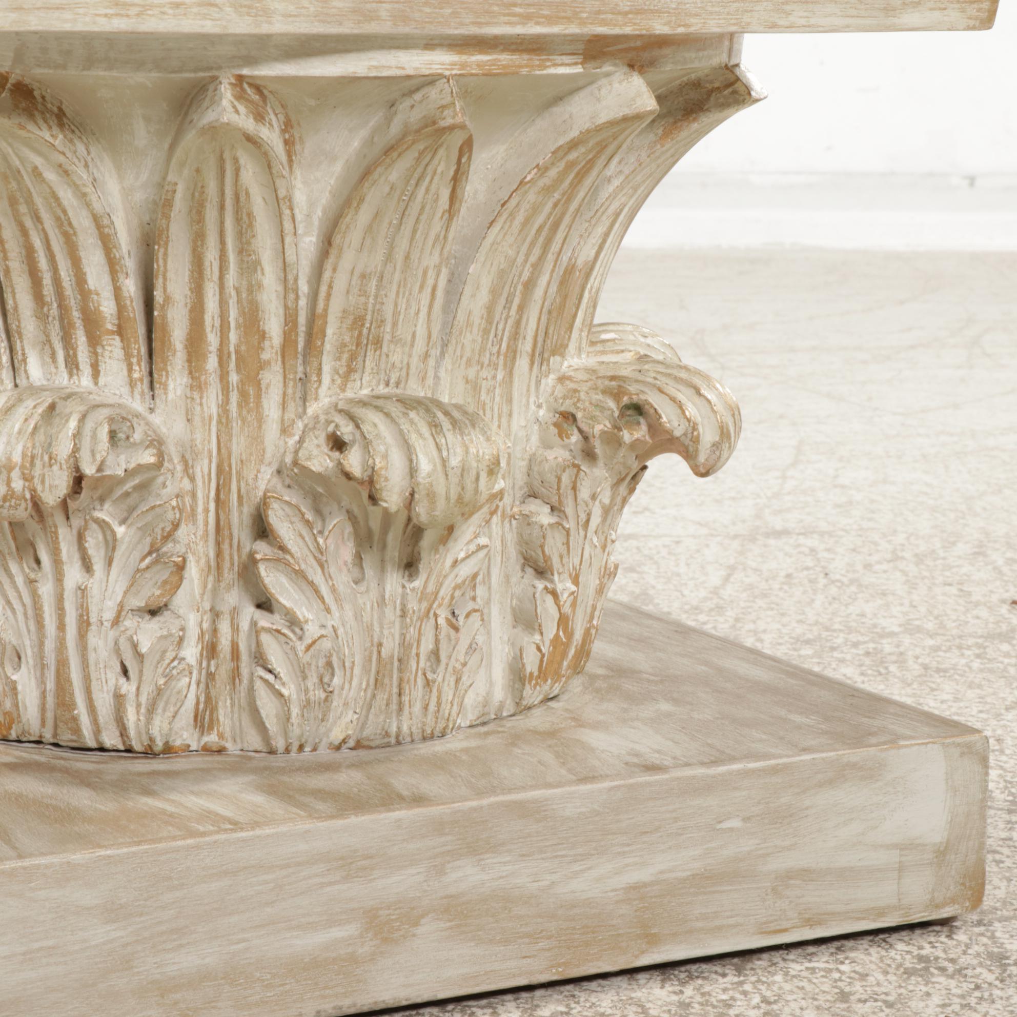 Wood and Composite Capital End Table