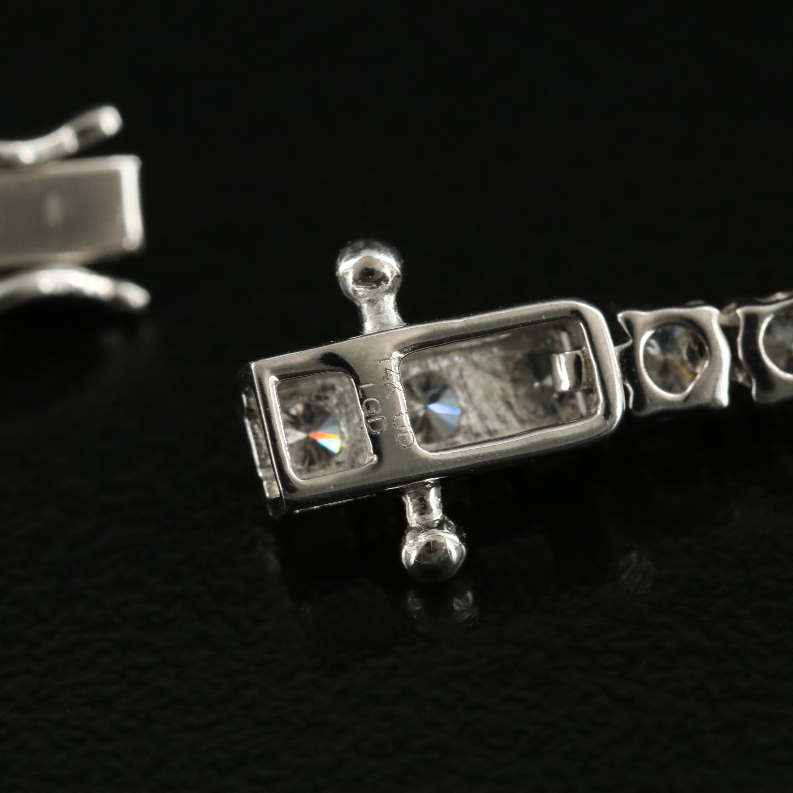 14K 10.72 CTW Lab Grown Diamond Rivière Necklace