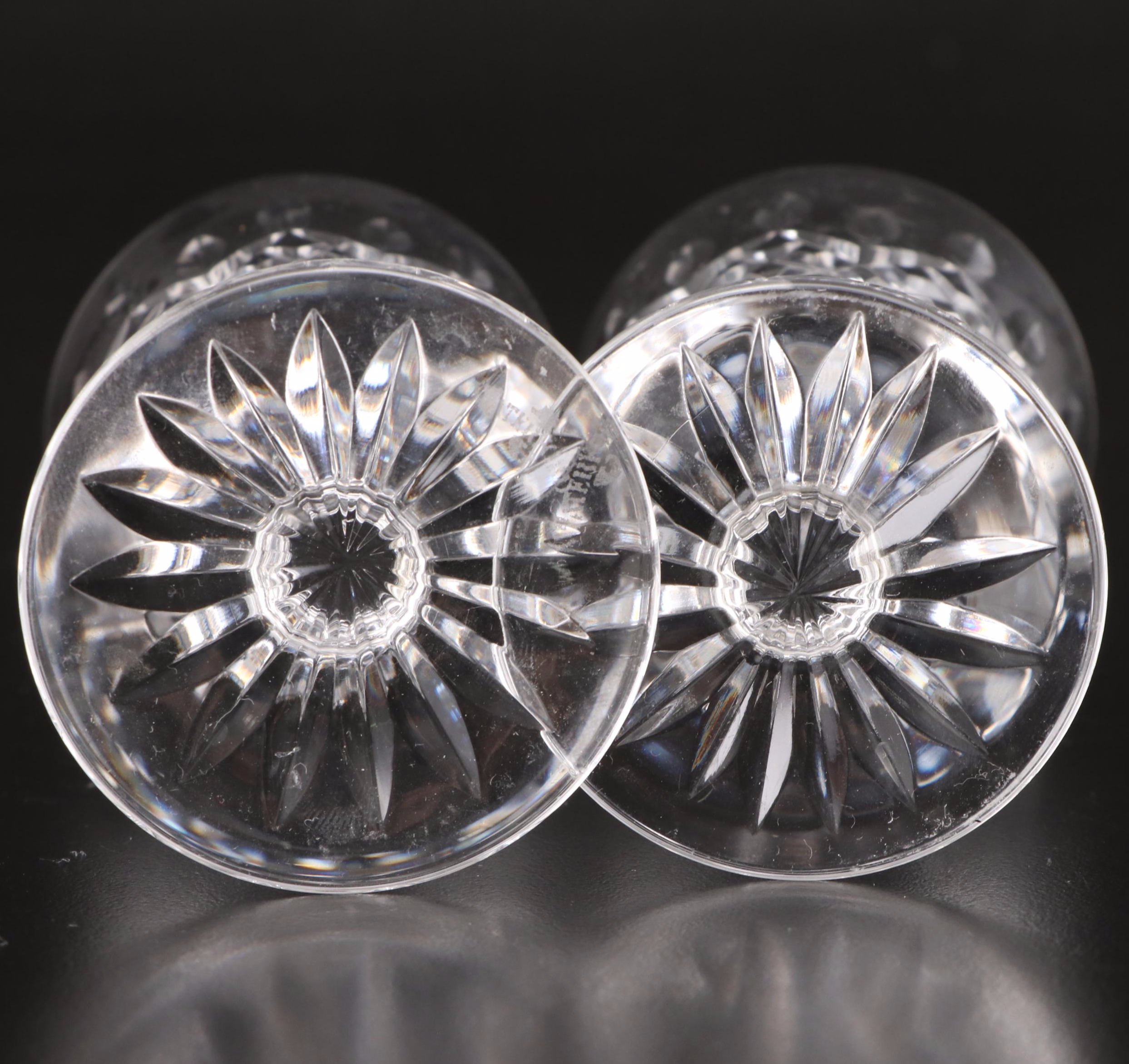 Waterford Crystal "Lismore" and Baccarat "Provence" Stemware