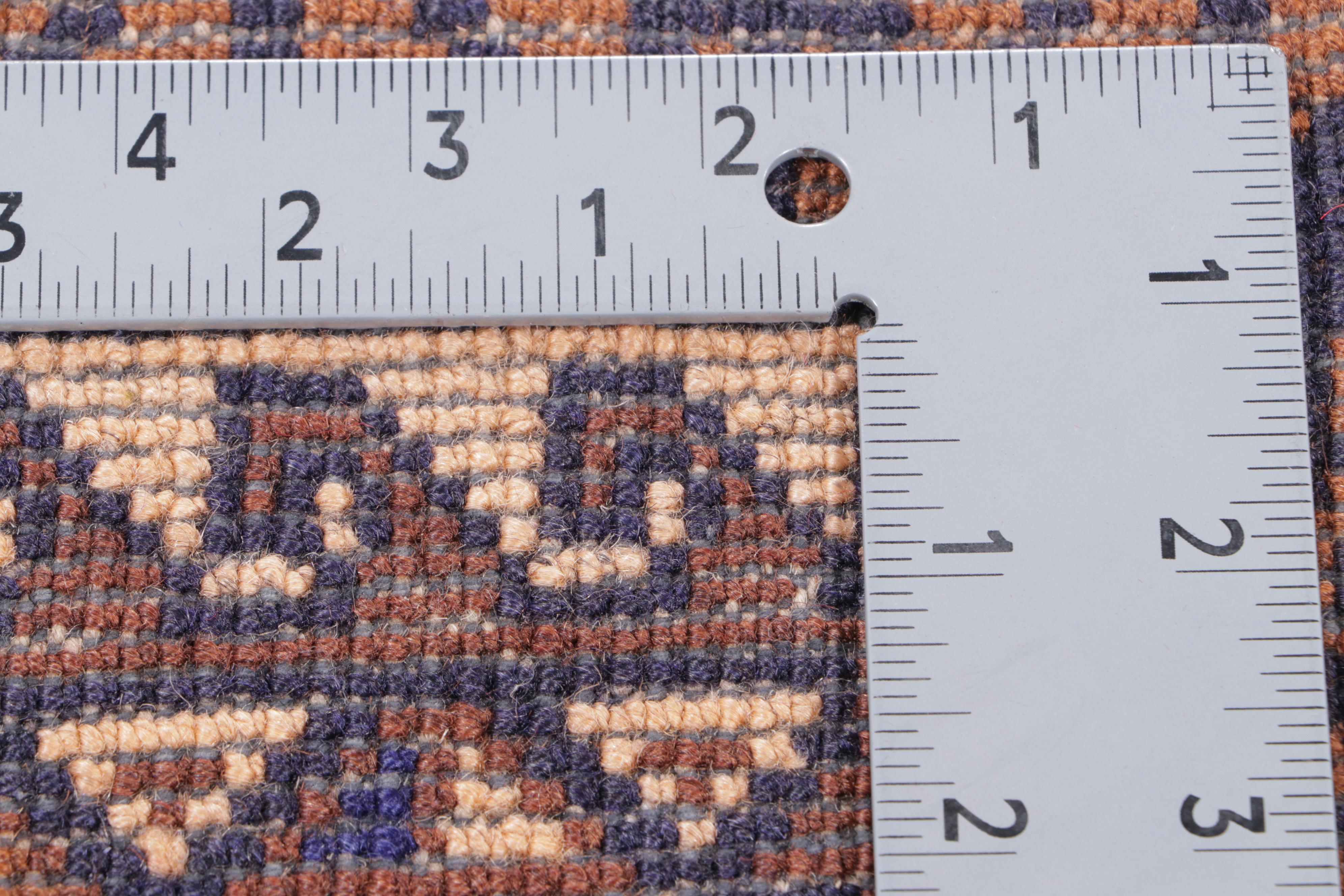 2'8 x 4'11 Hand-Knotted Afghan Baluch Accent Rug