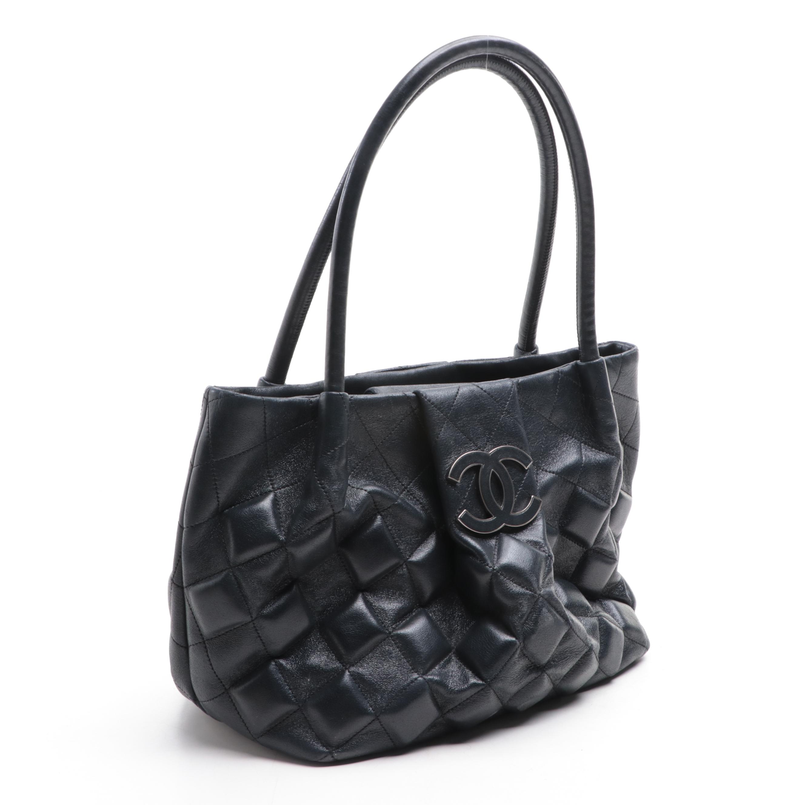 Chanel Quilted Leather Shoulder Bag