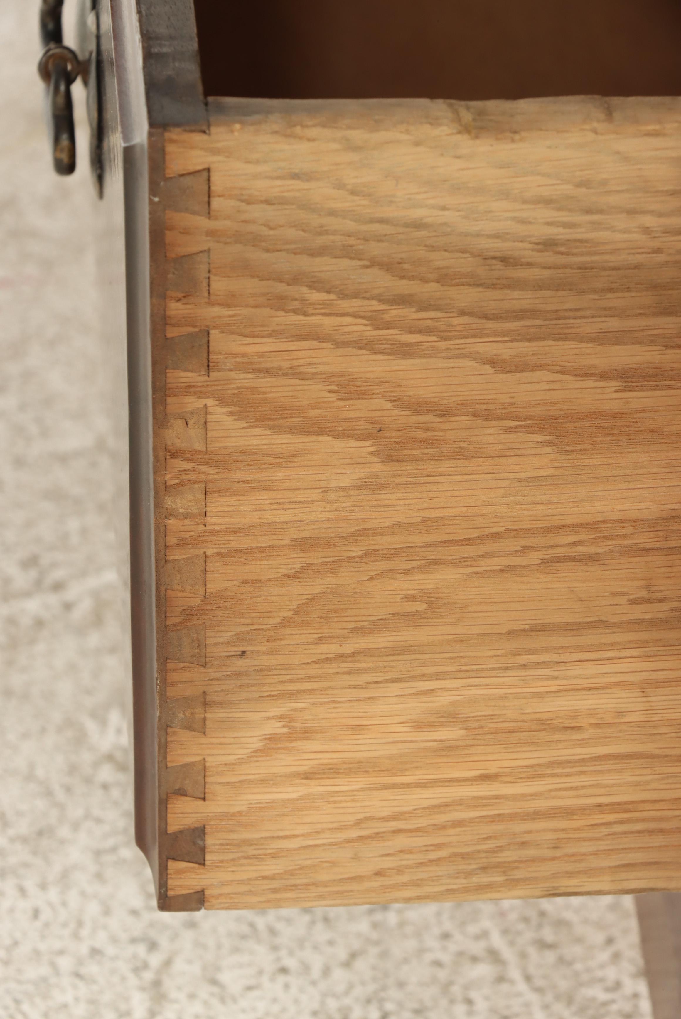 English Walnut Wardrobe, Early 20th Century