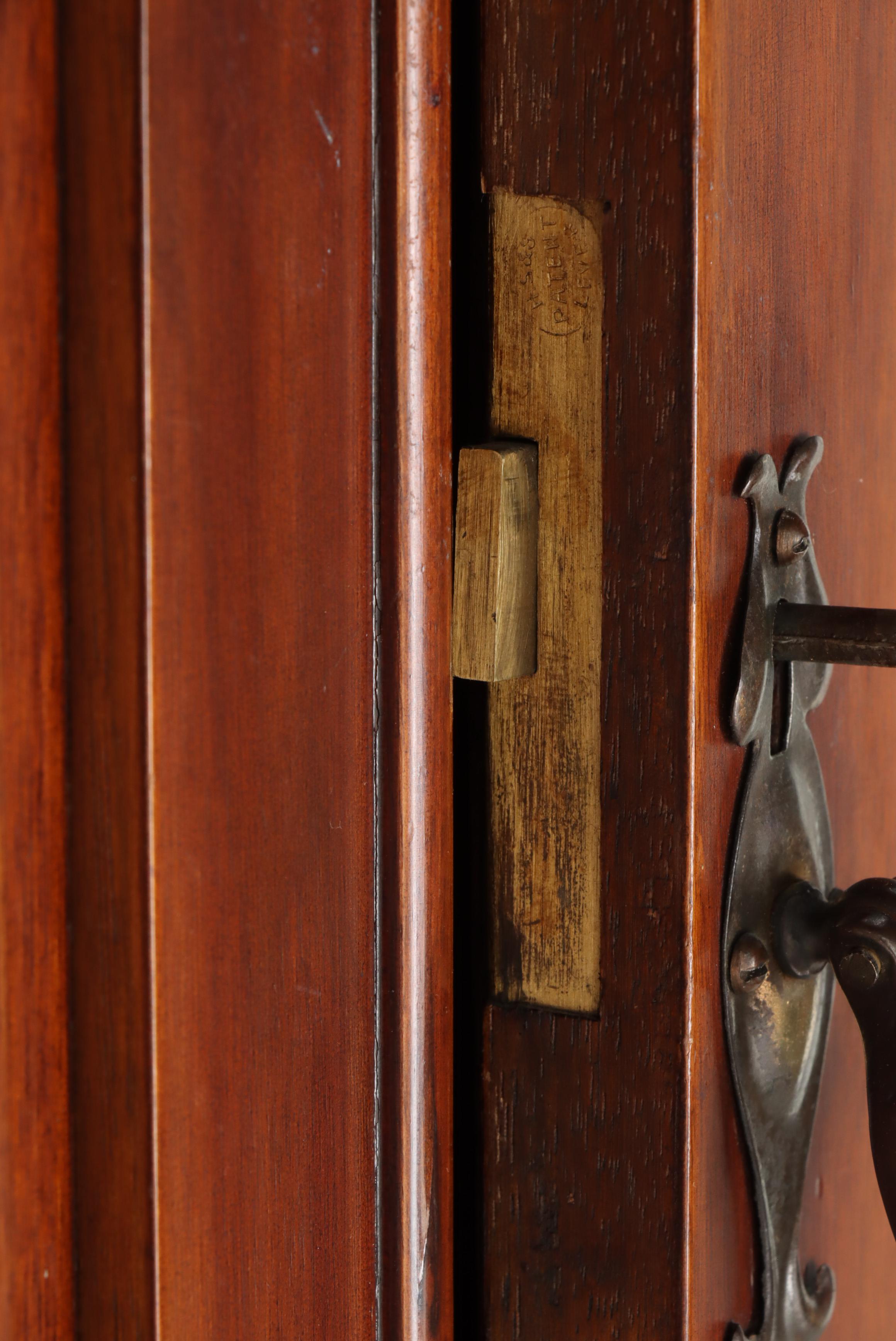 English Walnut Wardrobe, Early 20th Century