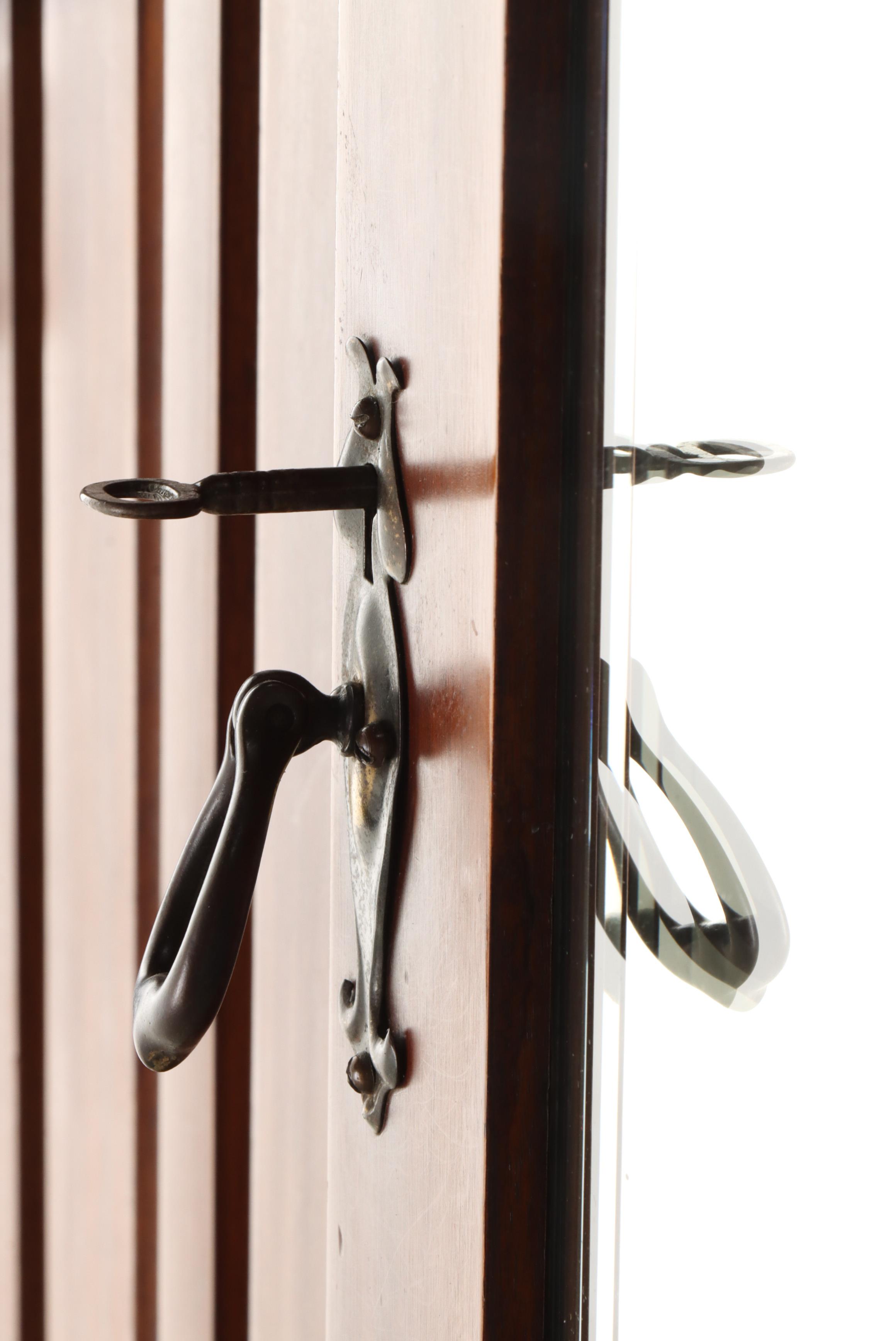 English Walnut Wardrobe, Early 20th Century