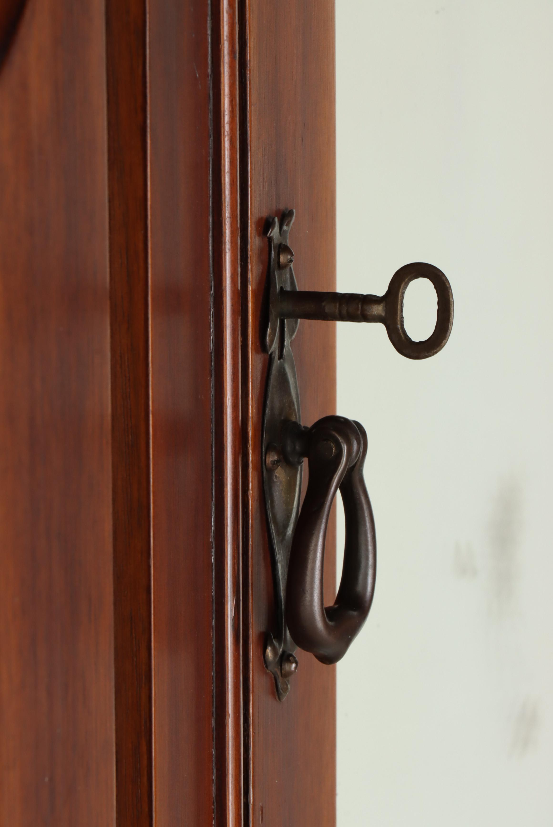English Walnut Wardrobe, Early 20th Century