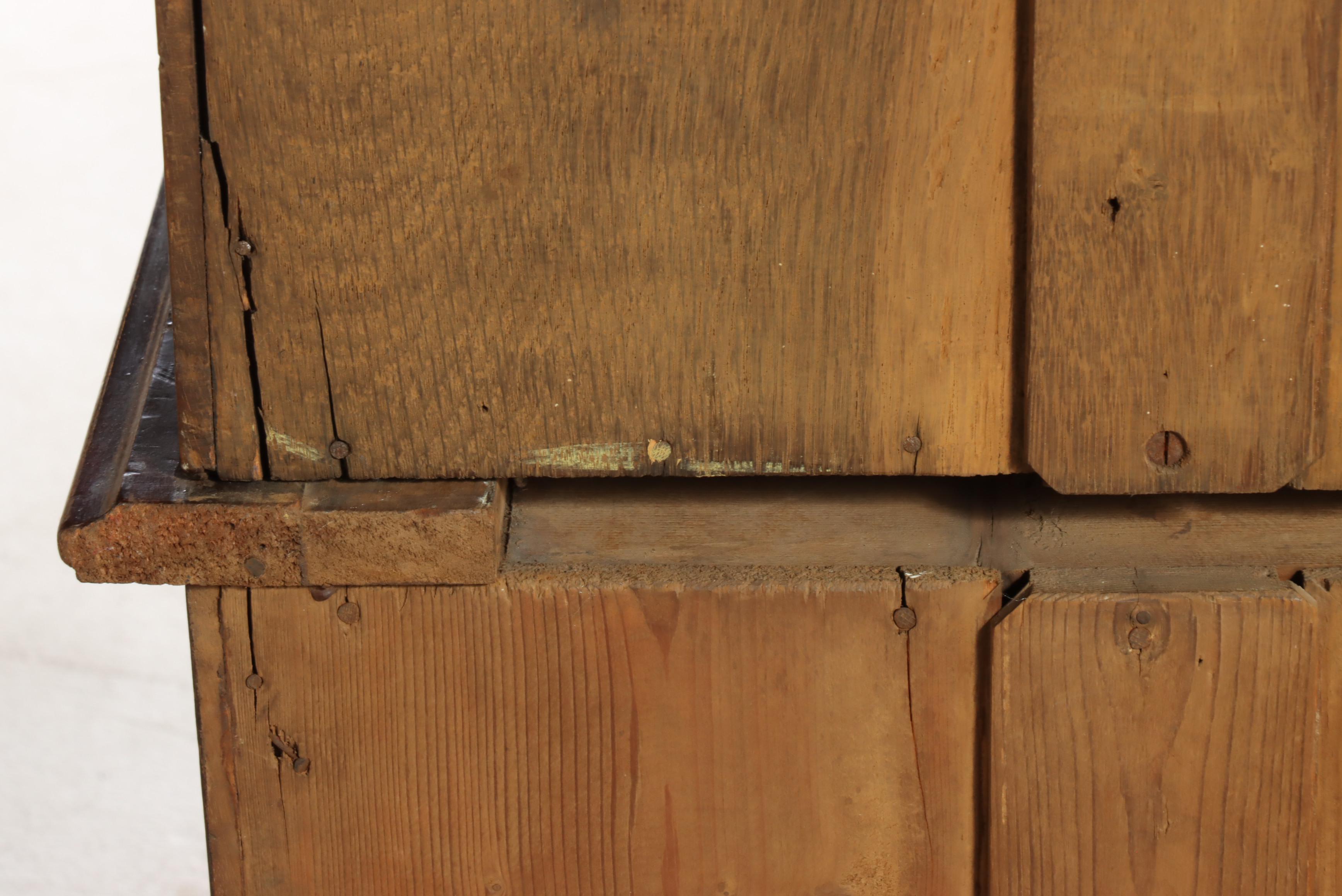 English Walnut Wardrobe, Early 20th Century