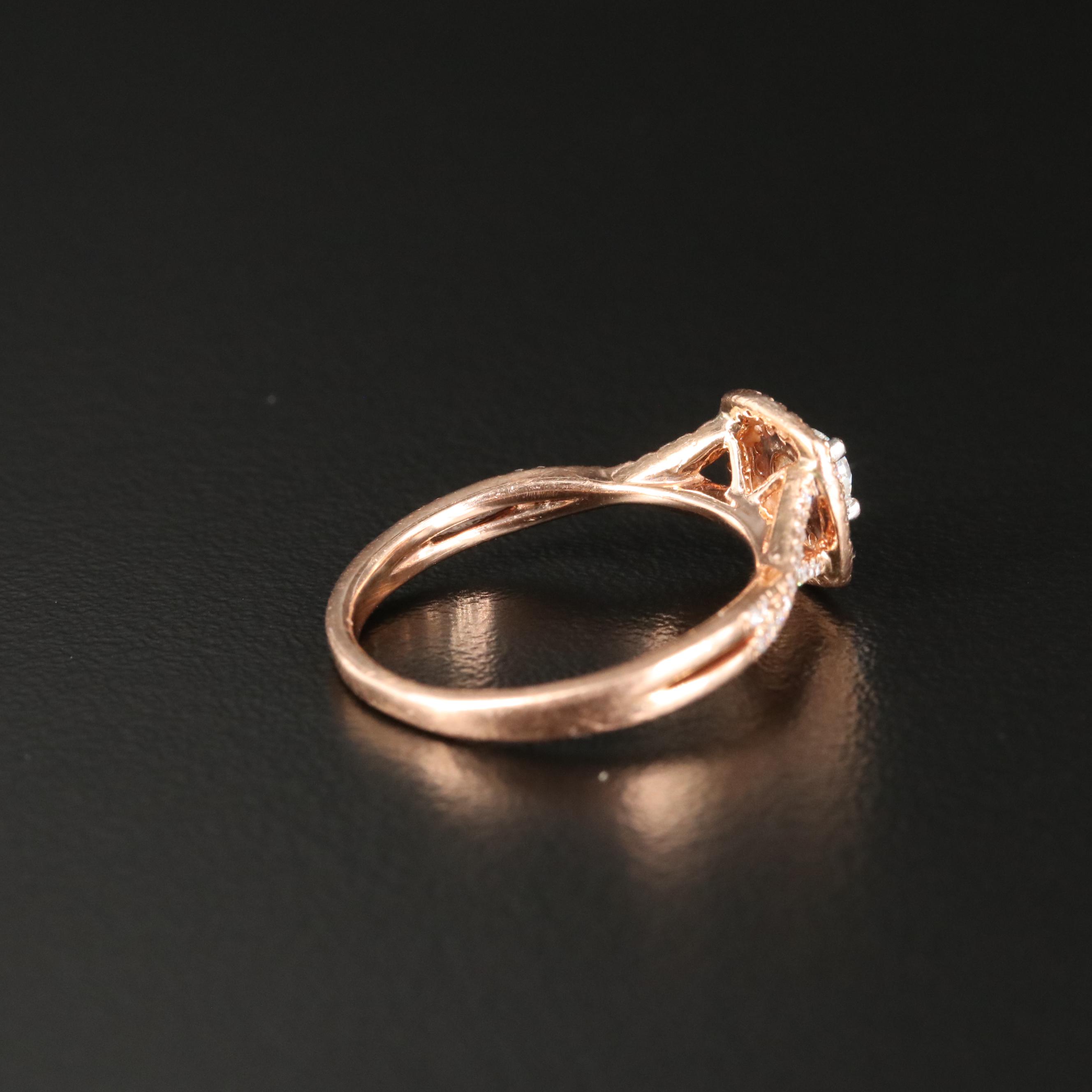 14K 0.40 CTW Diamond Ring and Band