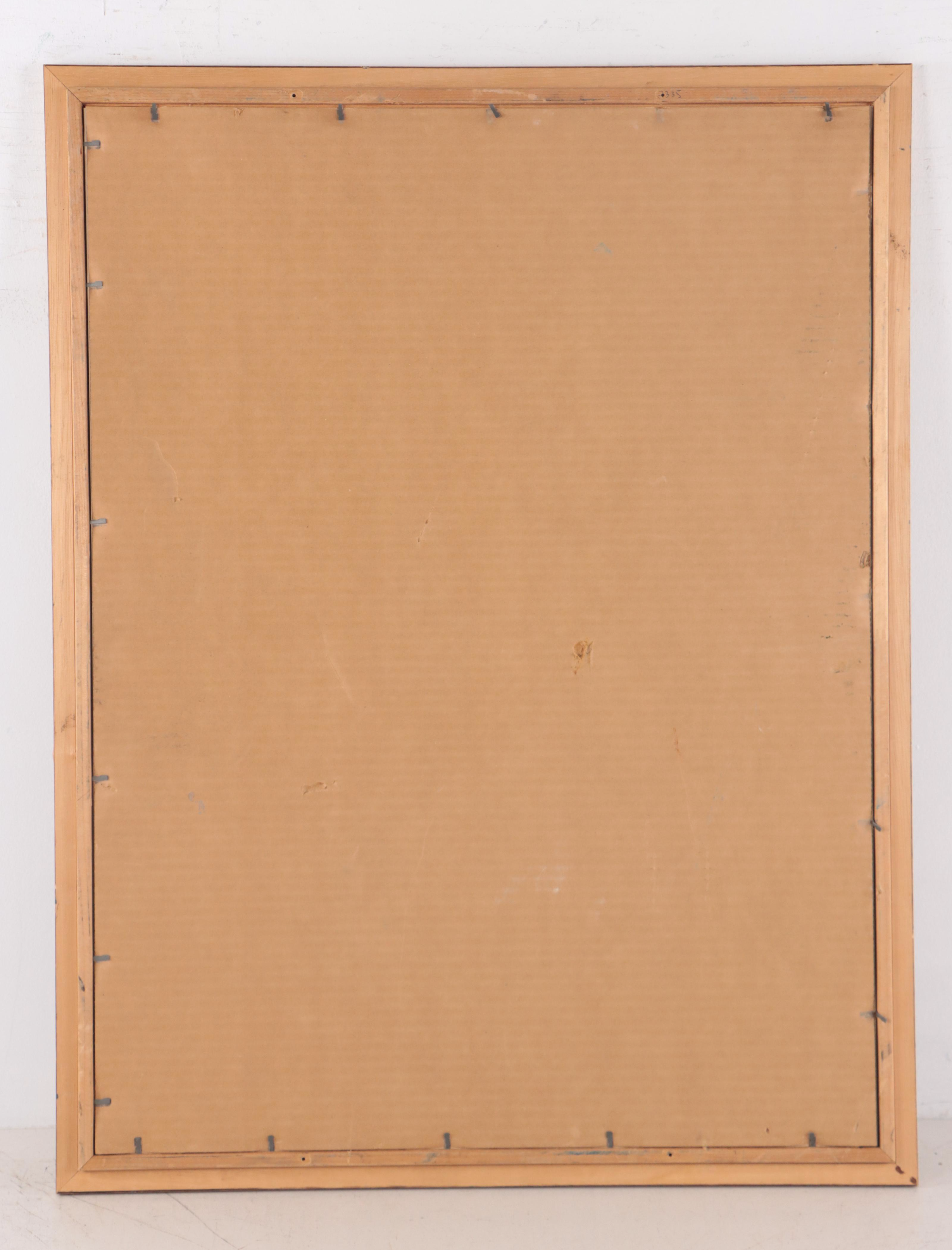 East Asian Gouache and Ink Painting of Birds