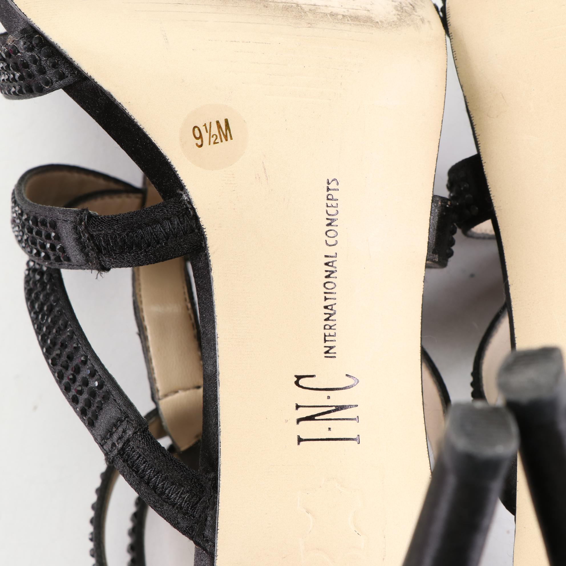 INC International Concepts Embellished Dress Sandals and J. Crew Tassel Loafers