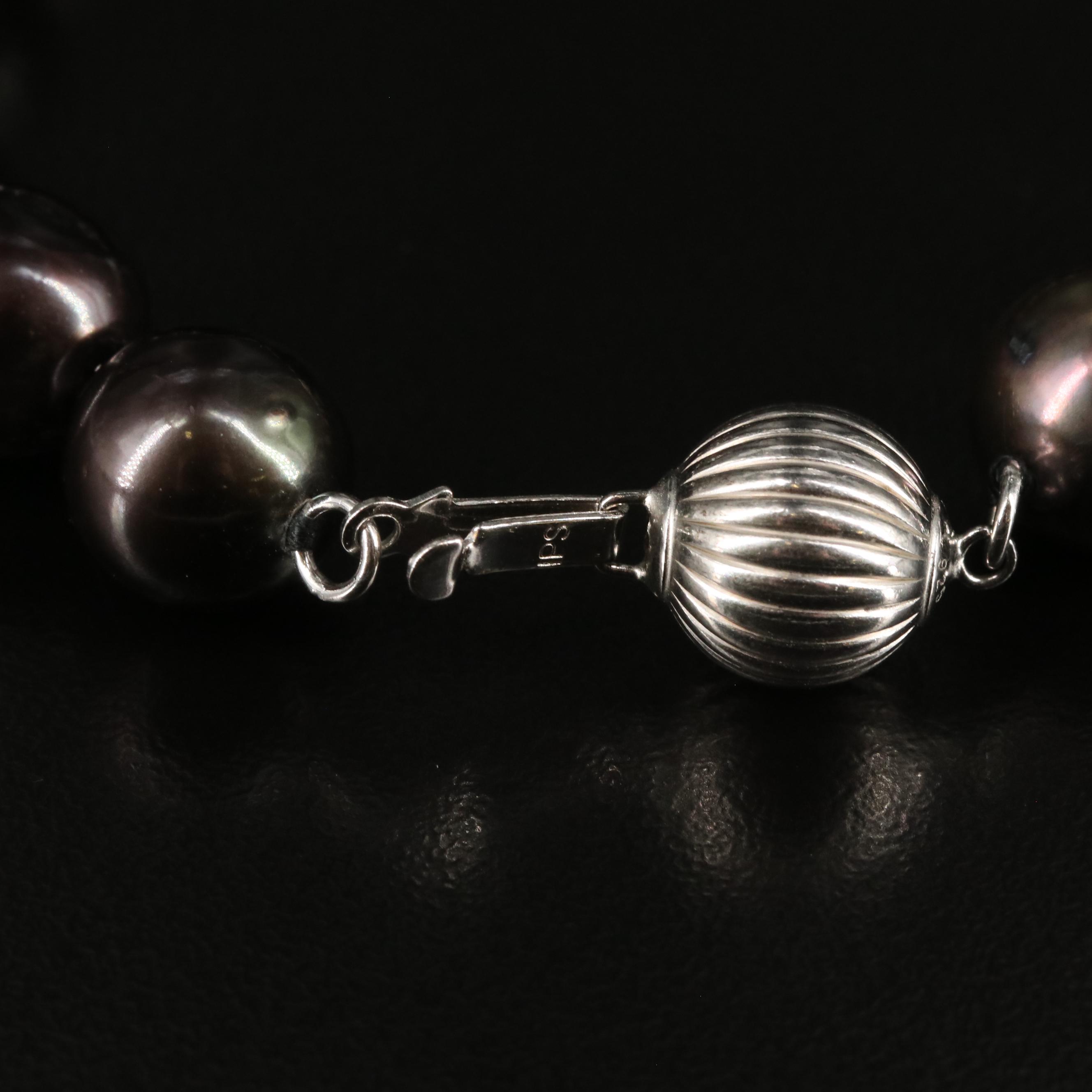 Sterling Pearl Bracelet