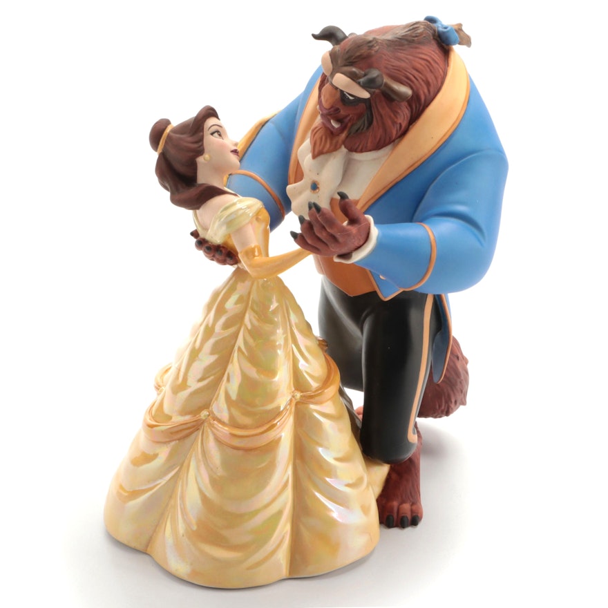 Classics Walt Disney Collection Ceramic "Belle and The Beast" Figurine