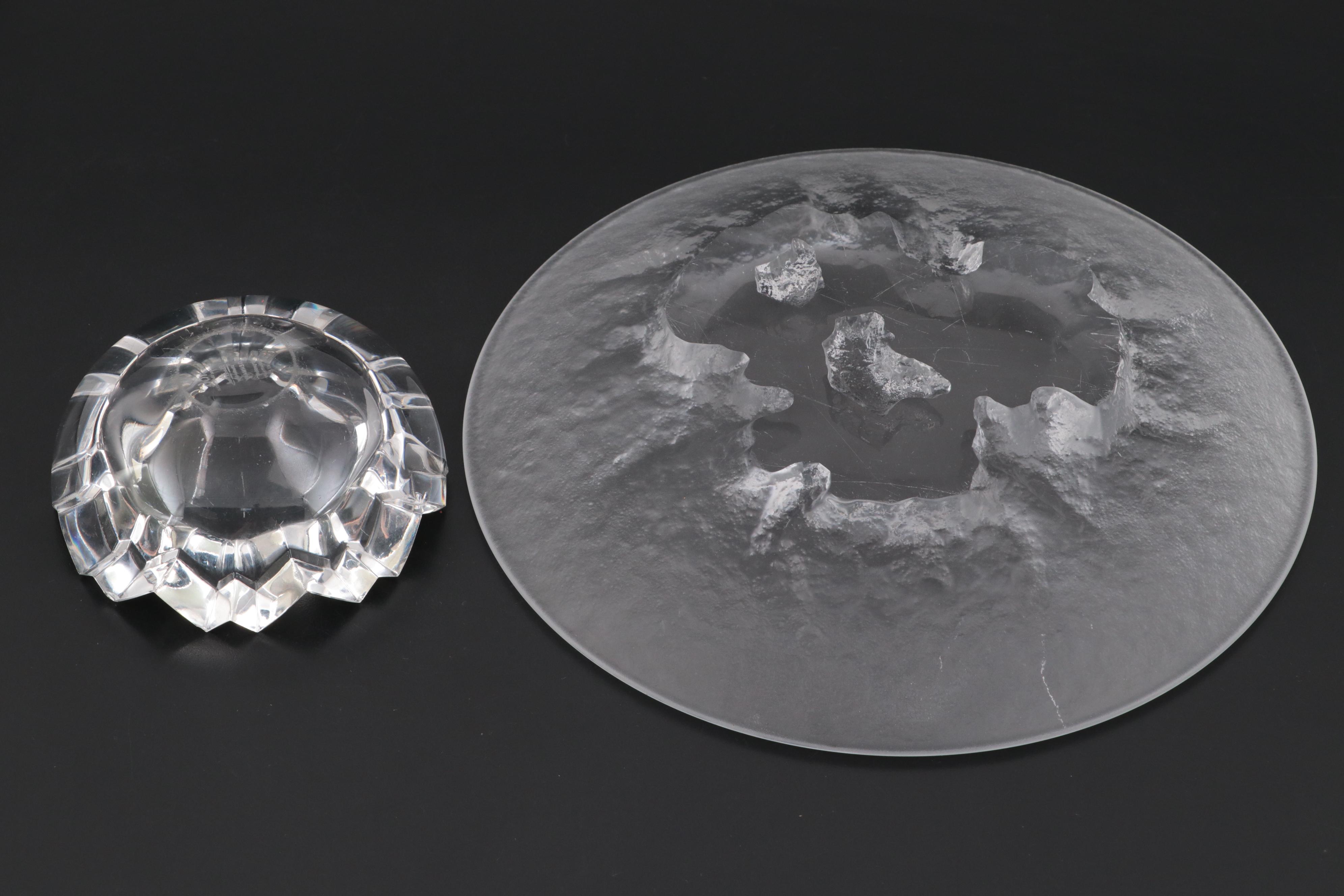 Atlantis Crystal Decanter with Bar Glasses and Glass Tableware