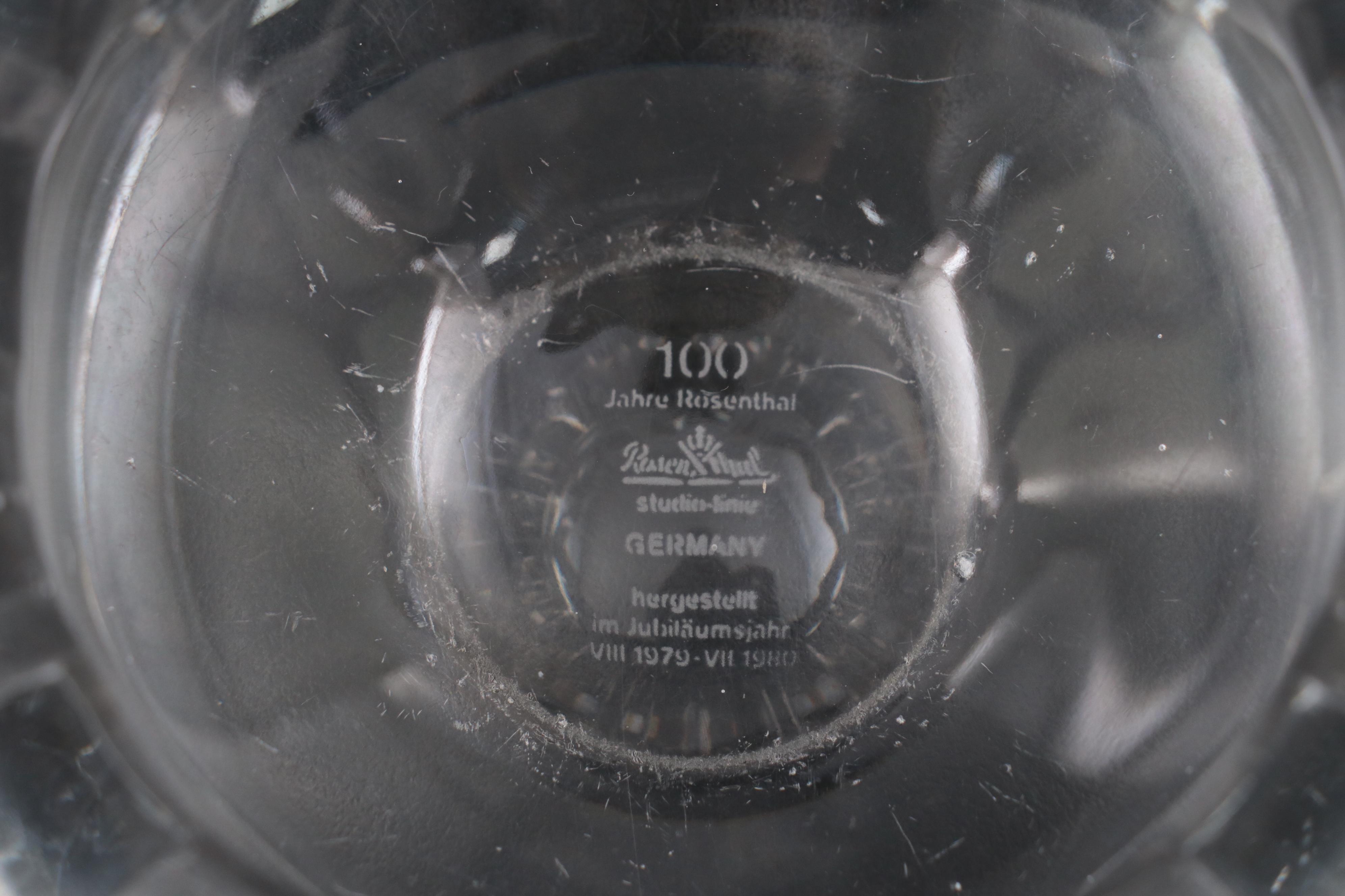 Atlantis Crystal Decanter with Bar Glasses and Glass Tableware