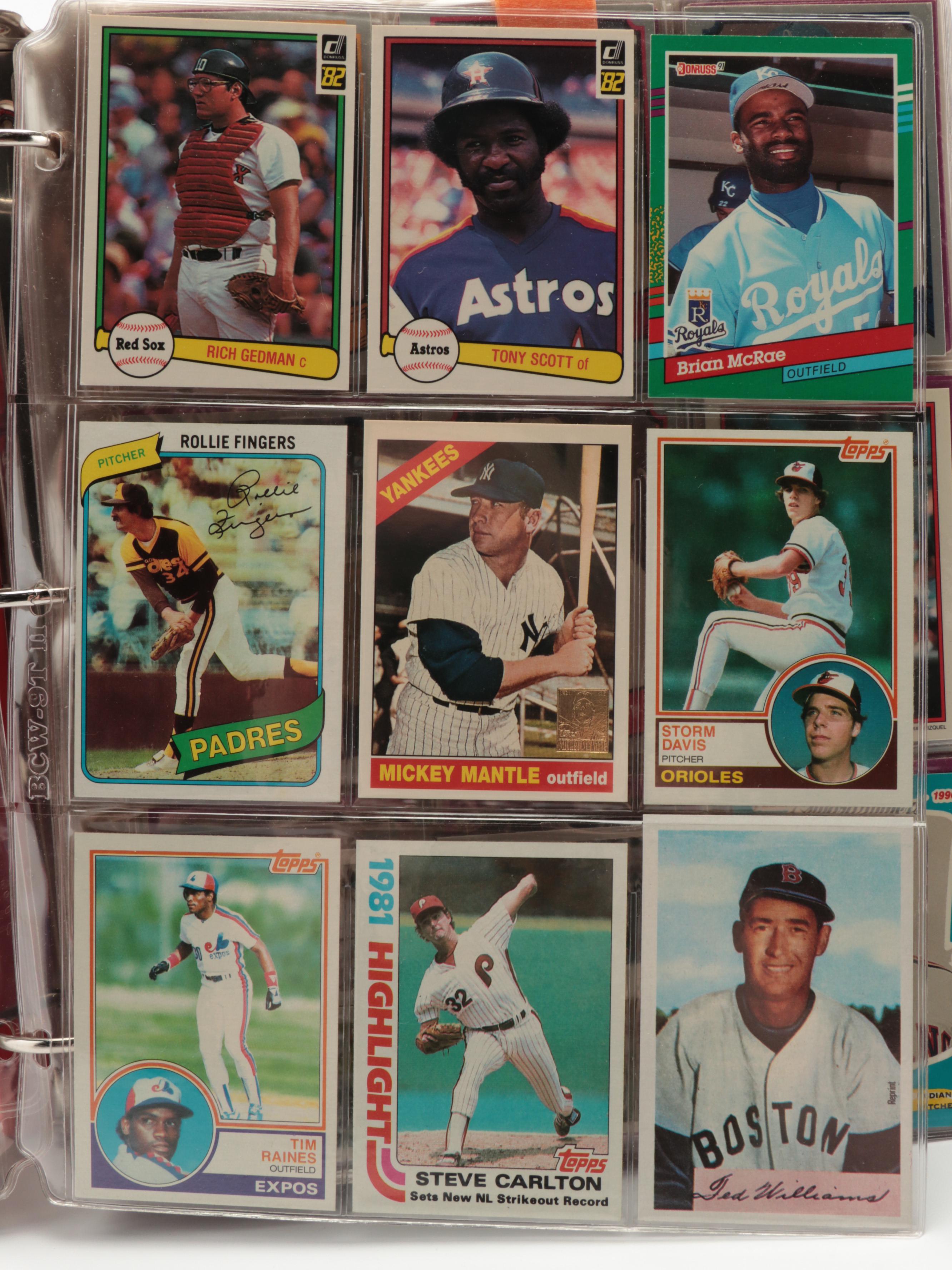 Donruss with More Baseball Cards, Ken Griffey Jr. Rookie and More, 1980s–1990s