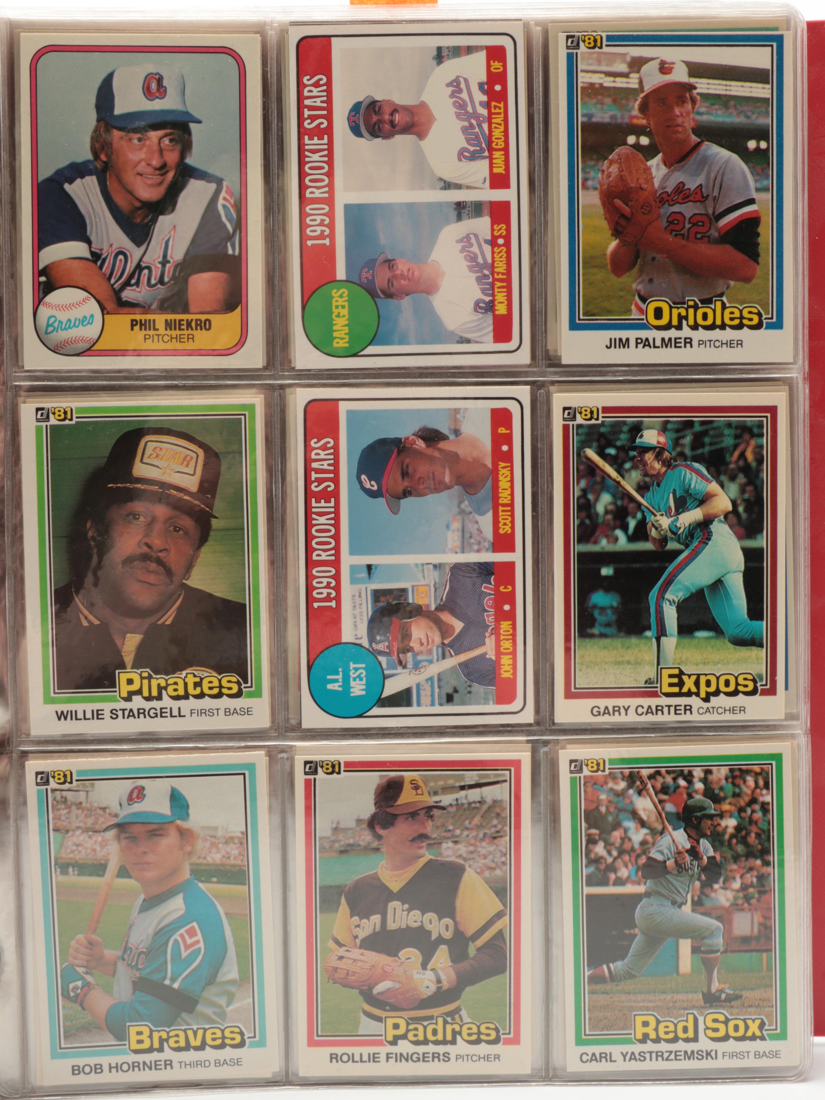 Donruss with More Baseball Cards, Ken Griffey Jr. Rookie and More, 1980s–1990s