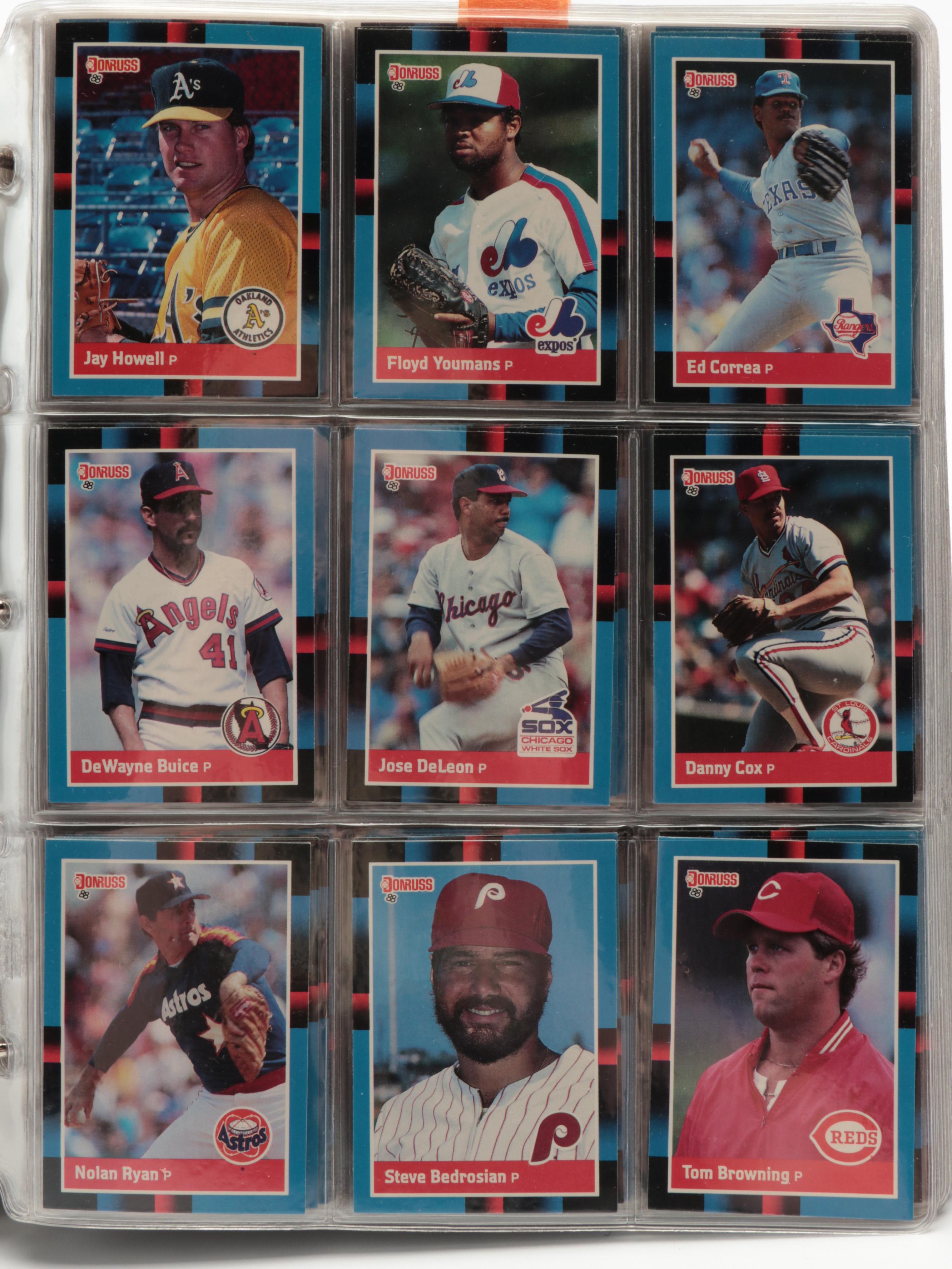 Donruss with More Baseball Cards, Ken Griffey Jr. Rookie and More, 1980s–1990s