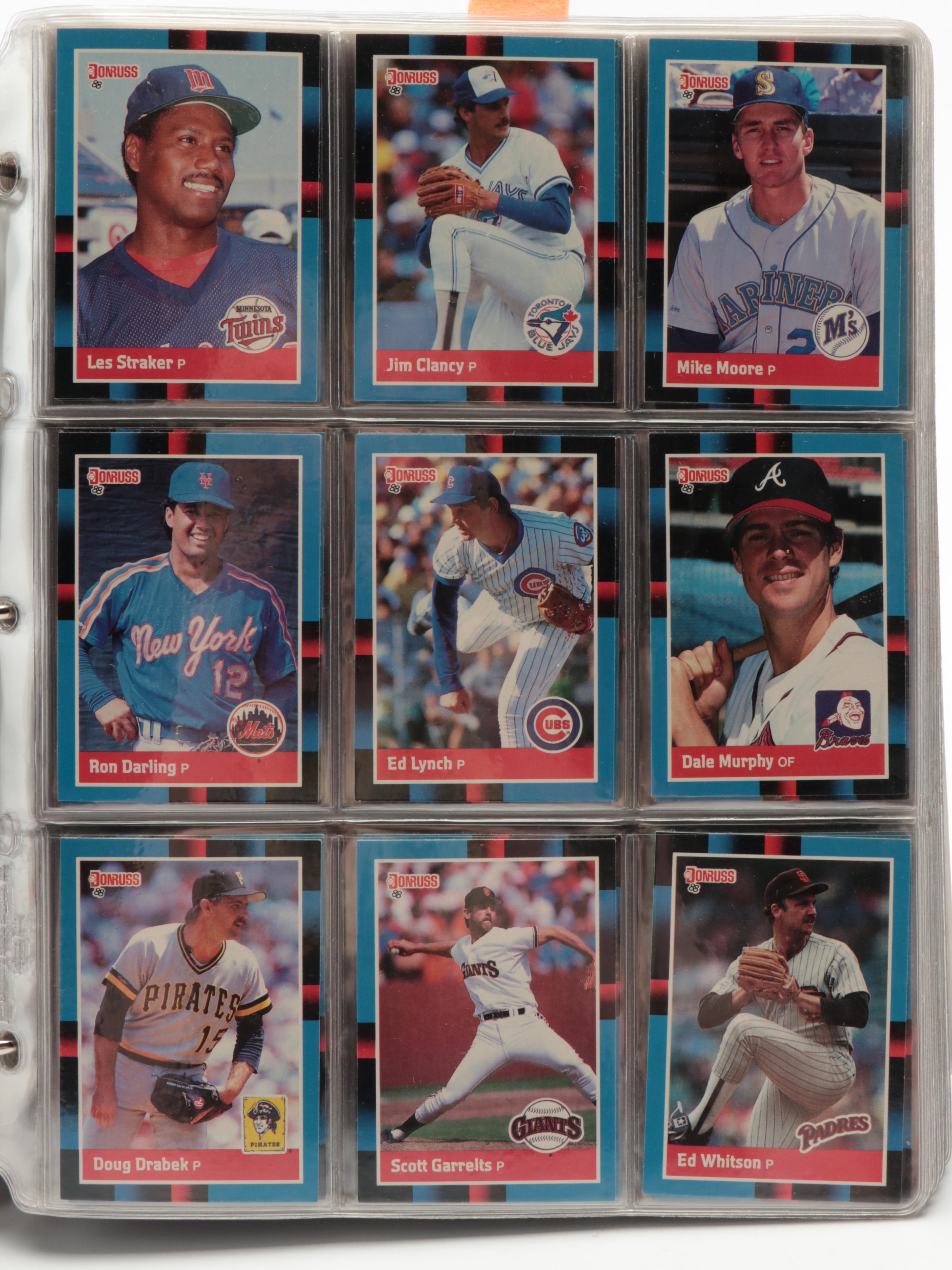 Donruss with More Baseball Cards, Ken Griffey Jr. Rookie and More, 1980s–1990s
