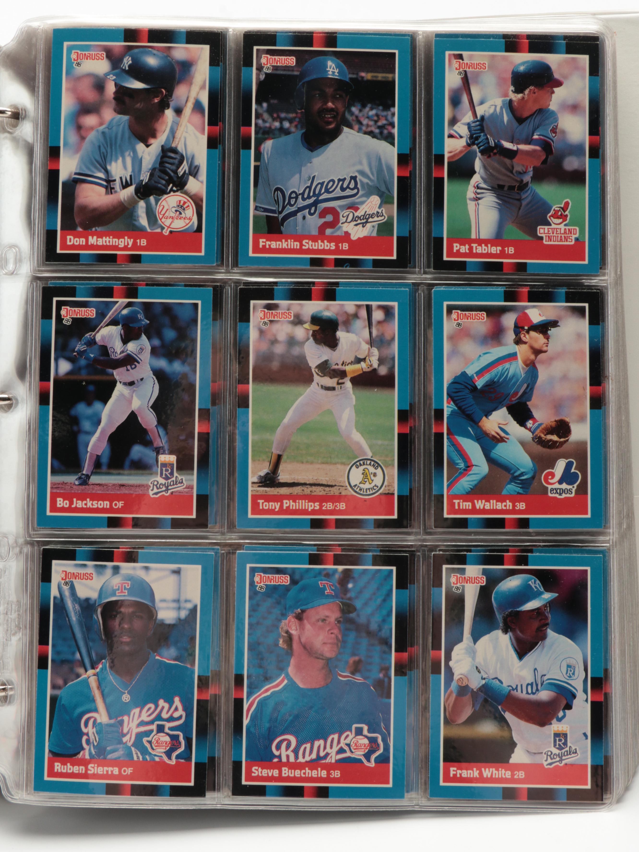 Donruss with More Baseball Cards, Ken Griffey Jr. Rookie and More, 1980s–1990s