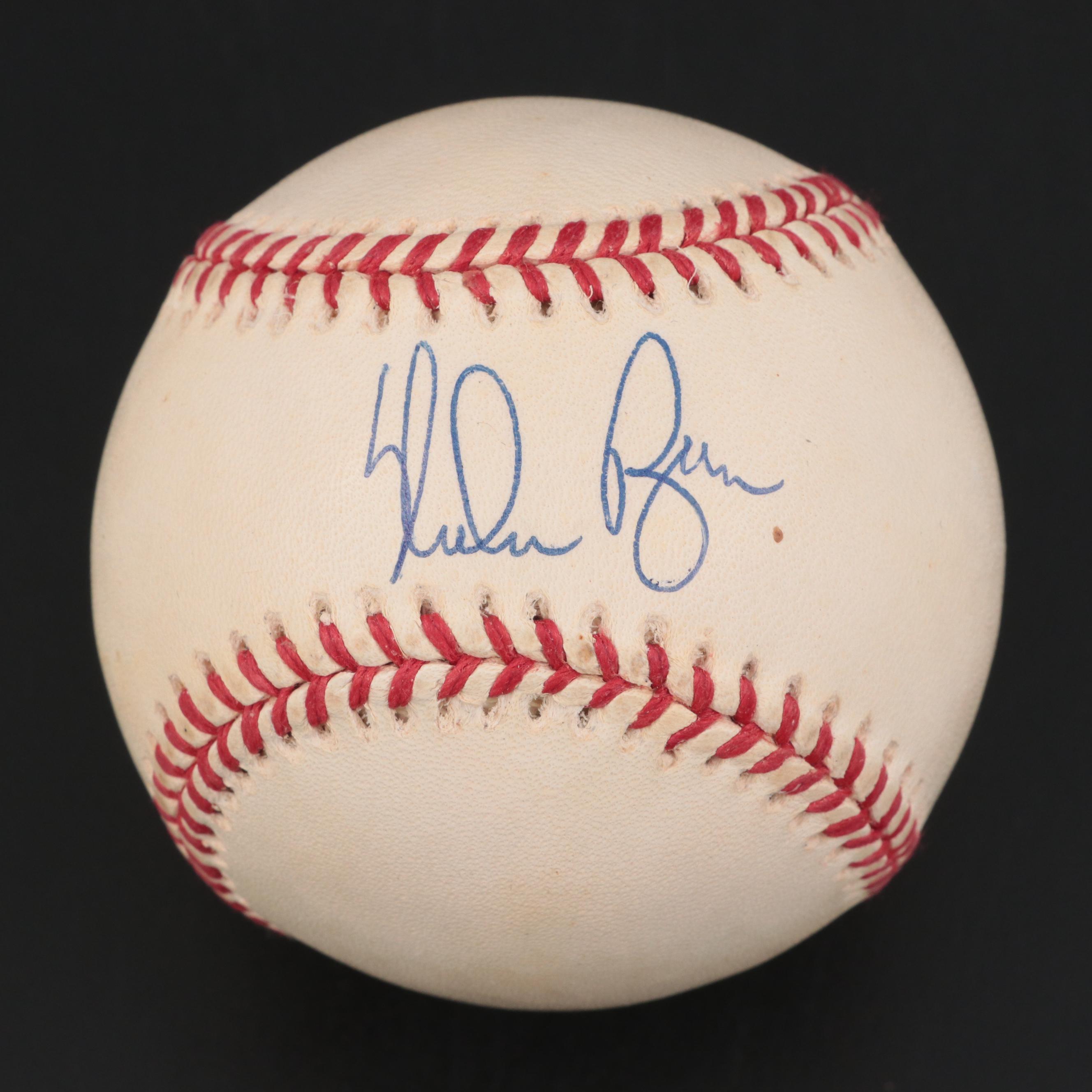 Nolan Ryan Signed Official American League Rawlings Baseball