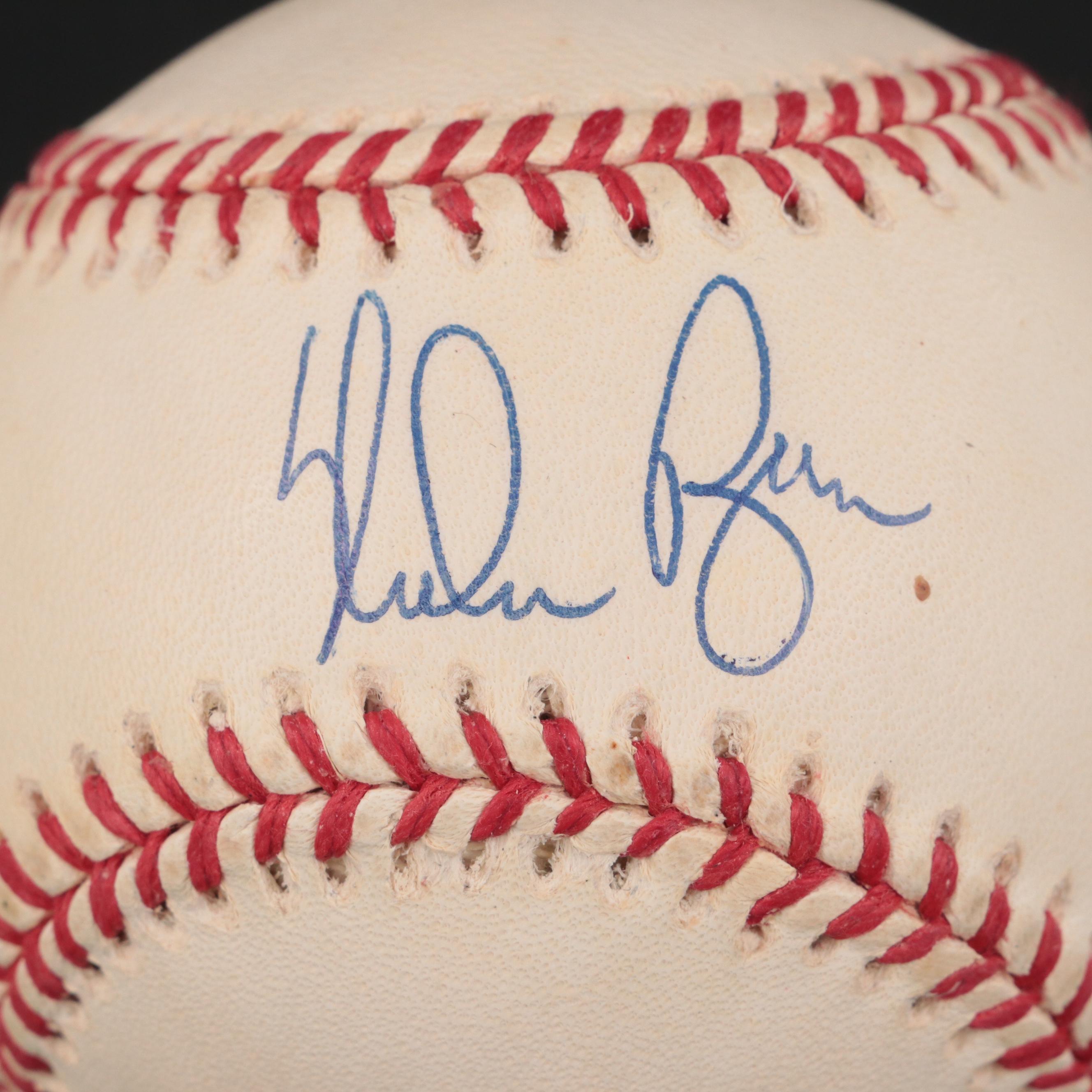 Nolan Ryan Signed Official American League Rawlings Baseball