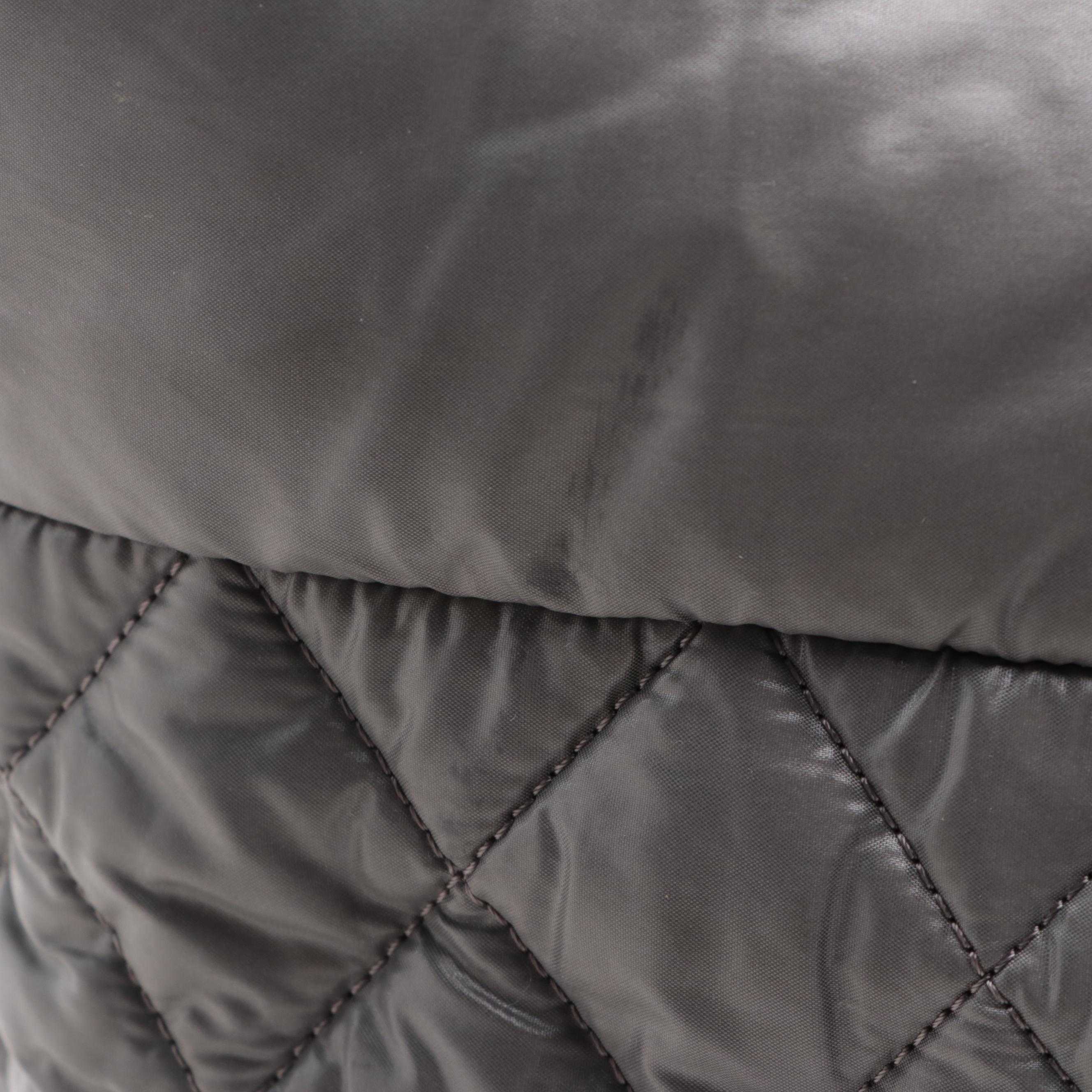 Chanel Cocoon Quilted Nylon Tote