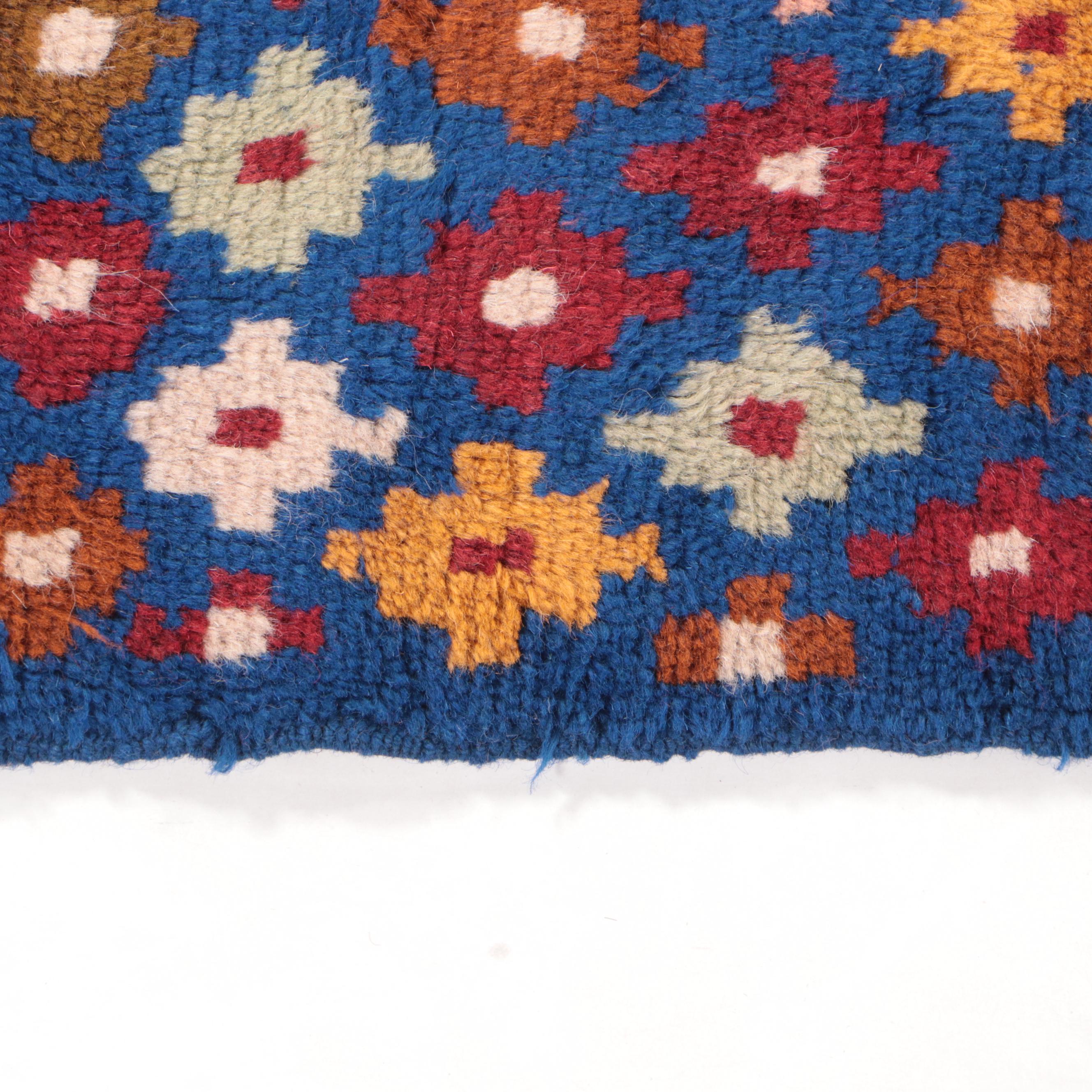 3'10 x 6'2 Hand-Knotted Indo-Persian Gabbeh Area Rug