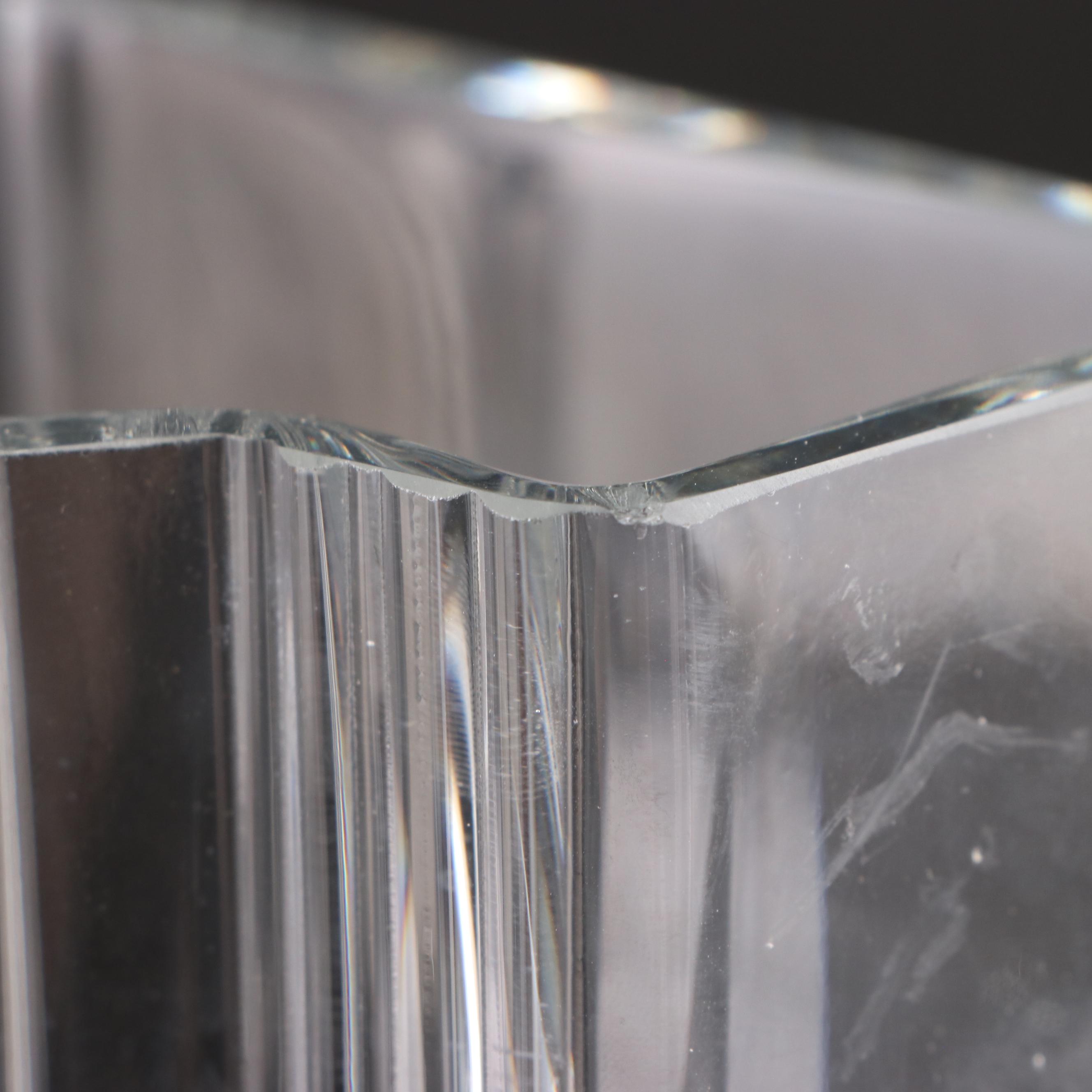 Littala "Sointu" Glass Vase with Other Glass Vases, Mid to Late 20th Century