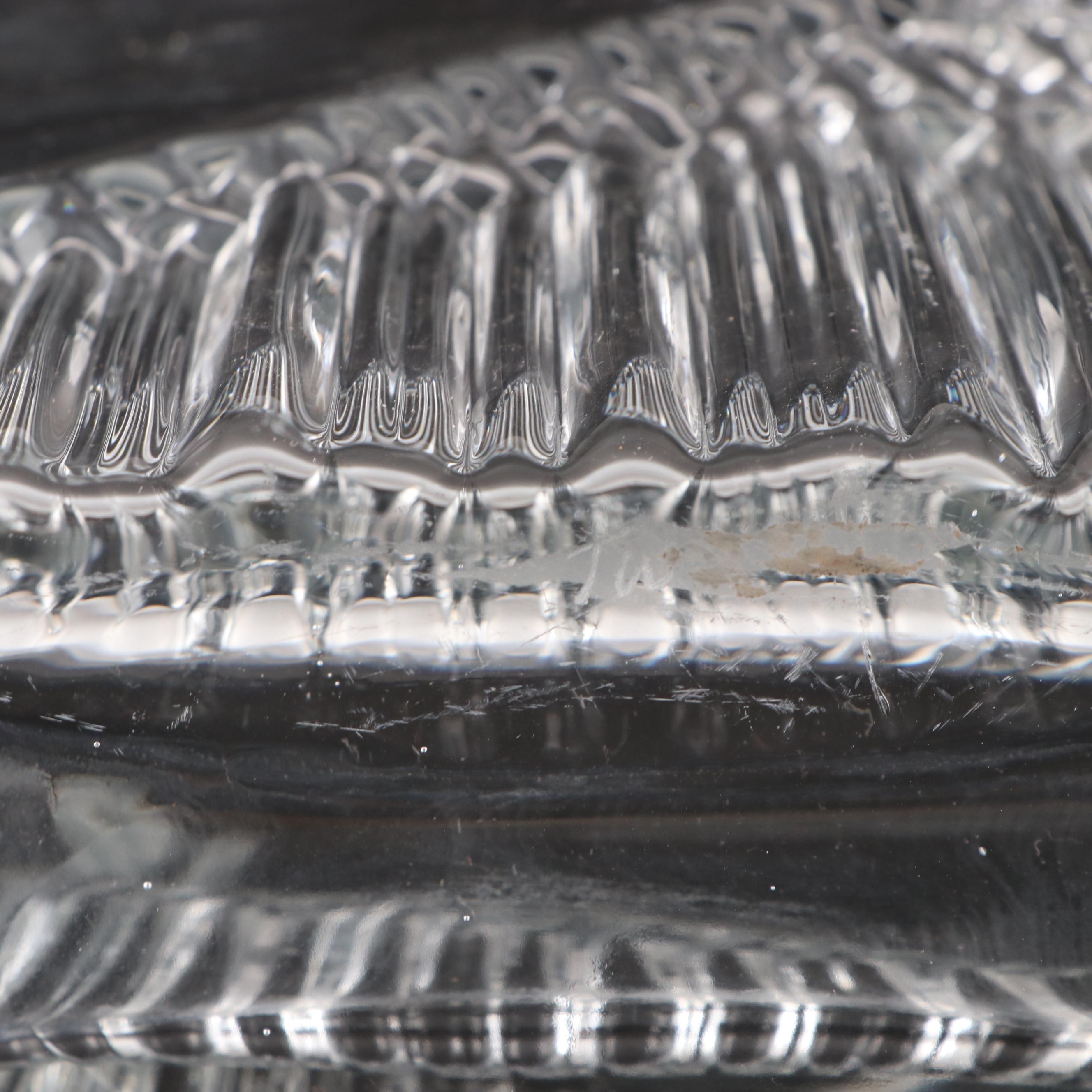 Littala "Sointu" Glass Vase with Other Glass Vases, Mid to Late 20th Century