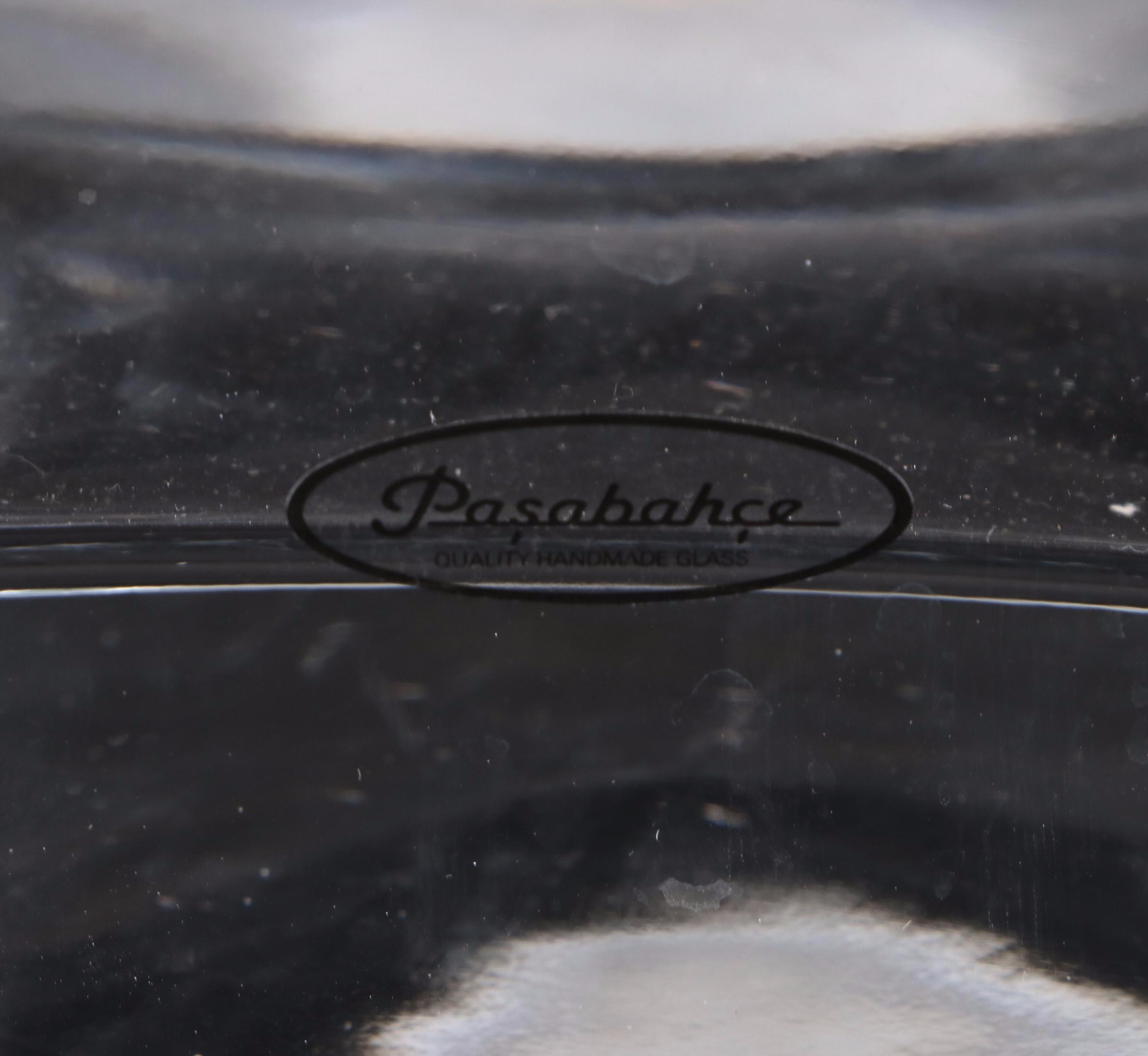 Littala "Sointu" Glass Vase with Other Glass Vases, Mid to Late 20th Century