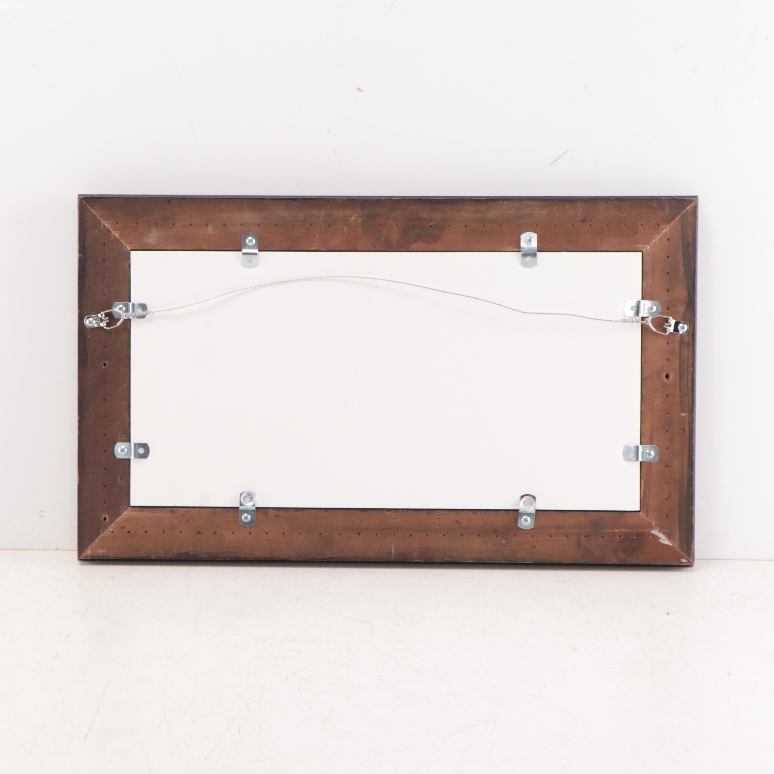 Russ Webster Oil Painting of Sailboat