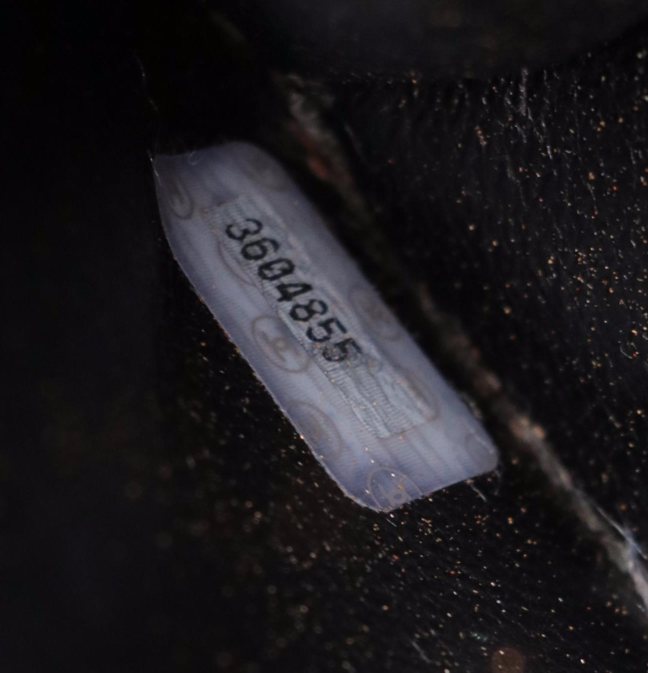 Chanel Diamond Quilted Patent Leather Handbag